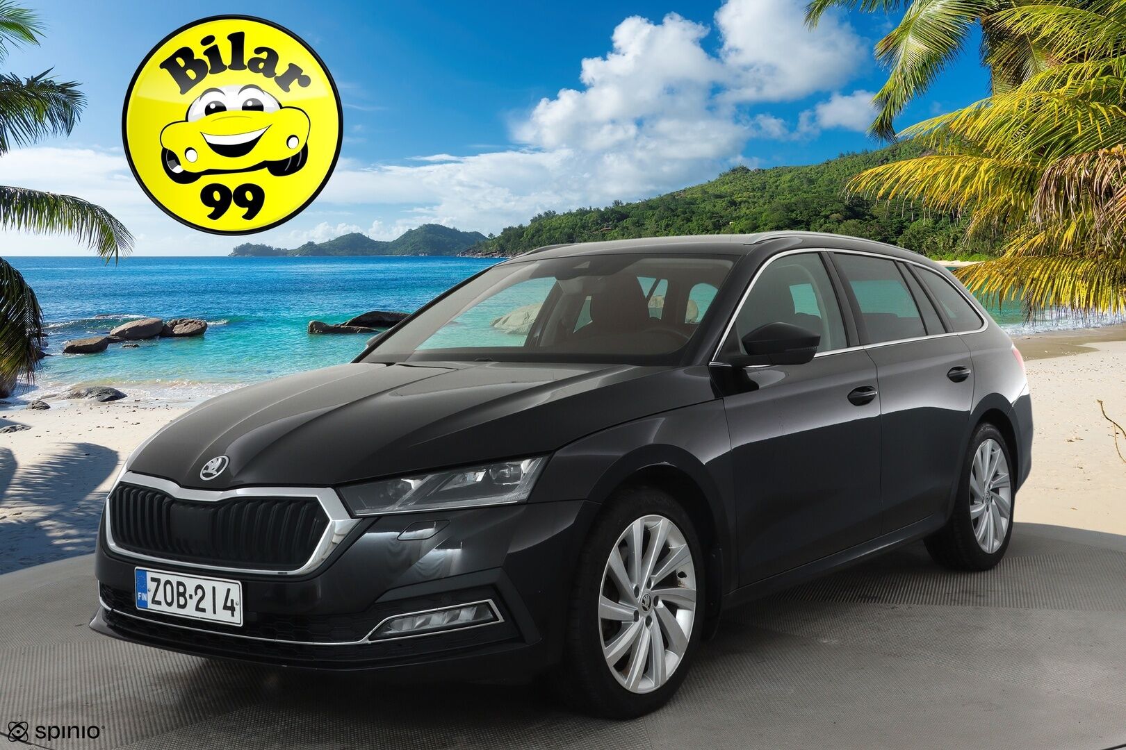 Skoda Octavia 2022 Combi 2.0 TDI 200 4x4 Style DSG **ACC / Matrix-LED / Webasto / P.kamera / Navi / Kaistavahti / KeylessGO** - Suomi-auto / Kahdet Renkaat