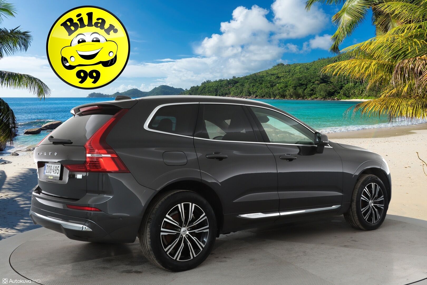 Volvo XC60 2022 T6 AWD Long Range Inscription Edition aut - 3,99 % KORKOTARJOUS TÄHÄN AUTOON - 1Om Suomiauto / Facelift / Harman&Kardon / Panorama / Adapt.Vakkari / 360-Kamera / Vaalea Nahkasisusta / Lämm.Tuulilasi / Isompi Range!