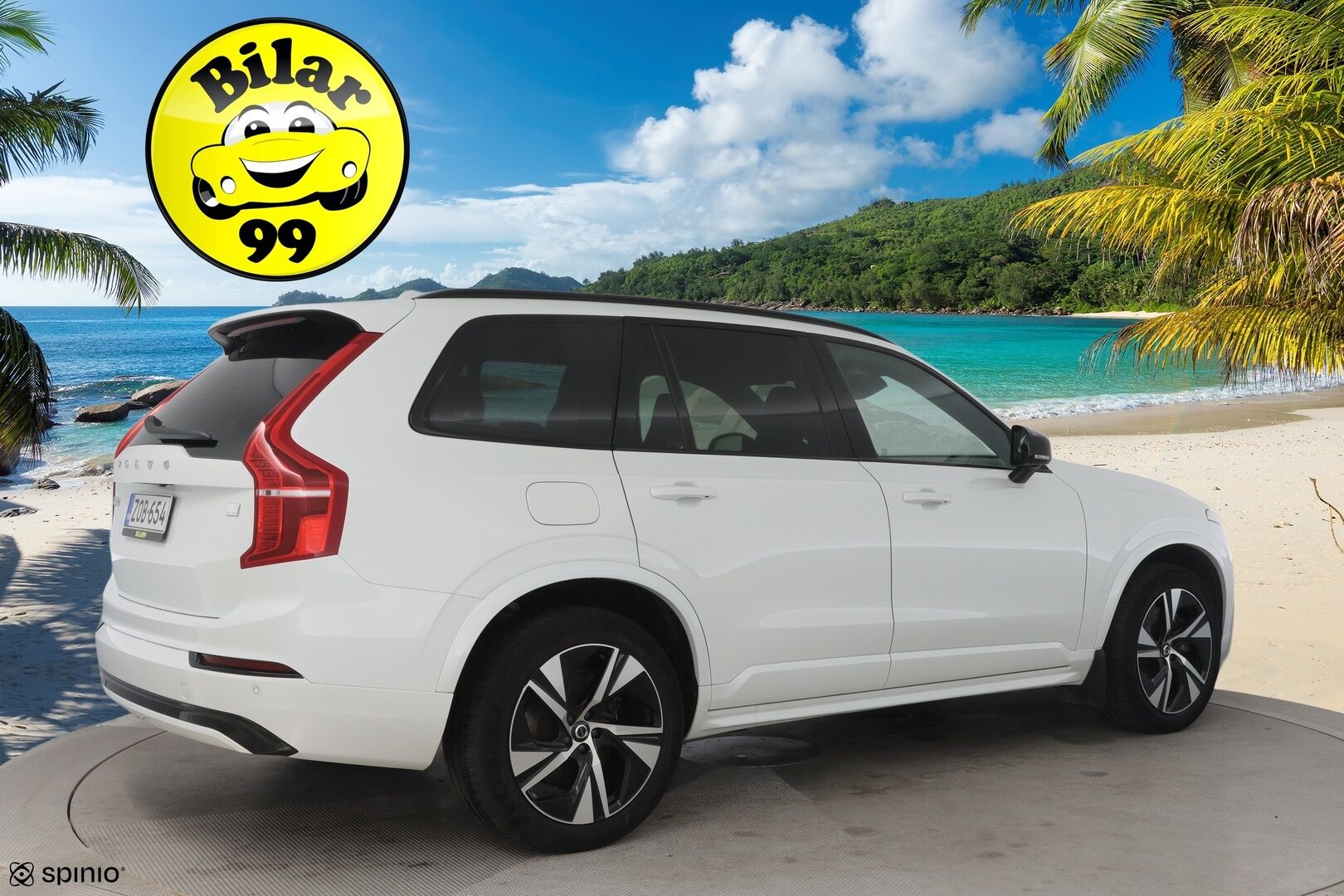 Volvo XC90 2022 T8 AWD Long Range High Performance R-Design aut / 1.OM / Suomi auto / 7p* - 2,99 % KORKOTARJOUS TÄHÄN AUTOON 14.9. ASTI! - Harman & Kardon / Webasto / Koukku / ACC / BLIS / Keyless Go / P-kamera / tutkat
