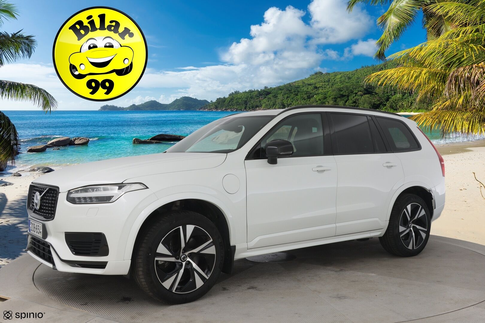 Volvo XC90 2022 T8 AWD Long Range High Performance R-Design aut / 1.OM / Suomi auto / 7p* - 2,99 % KORKOTARJOUS TÄHÄN AUTOON 14.9. ASTI! - Harman & Kardon / Webasto / Koukku / ACC / BLIS / Keyless Go / P-kamera / tutkat