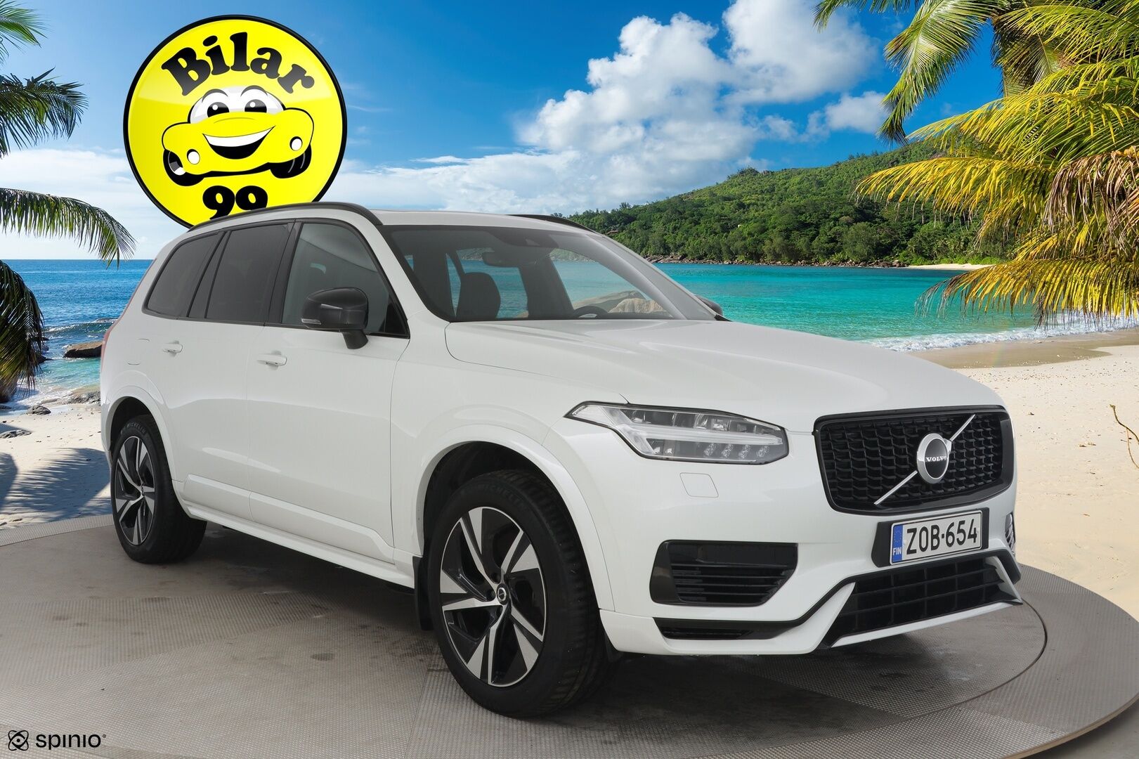 Volvo XC90 2022 T8 AWD Long Range High Performance R-Design aut / 1.OM / Suomi auto / 7p* - Harman & Kardon / Webasto / Koukku / ACC / BLIS / Keyless Go / P-kamera / tutkat