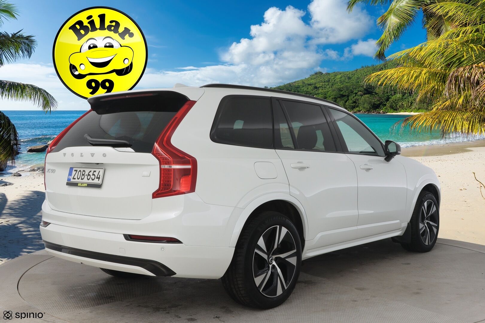 Volvo XC90 2022 T8 AWD Long Range High Performance R-Design aut / 1.OM / Suomi auto / 7p* - Harman & Kardon / Webasto / Koukku / ACC / BLIS / Keyless Go / P-kamera / tutkat