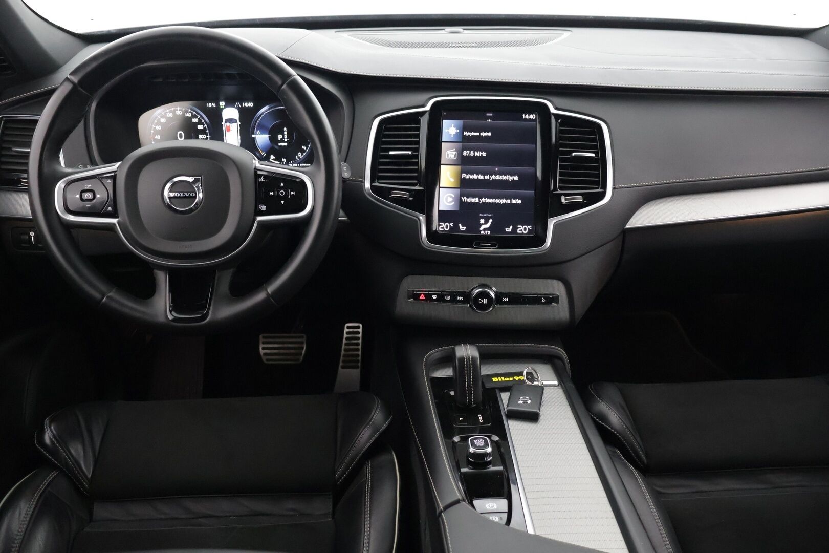 Volvo XC90 2022 T8 AWD Long Range High Performance R-Design aut / 1.OM / Suomi auto / 7p* - 2,99 % KORKOTARJOUS TÄHÄN AUTOON 14.9. ASTI! - Harman & Kardon / Webasto / Koukku / ACC / BLIS / Keyless Go / P-kamera / tutkat
