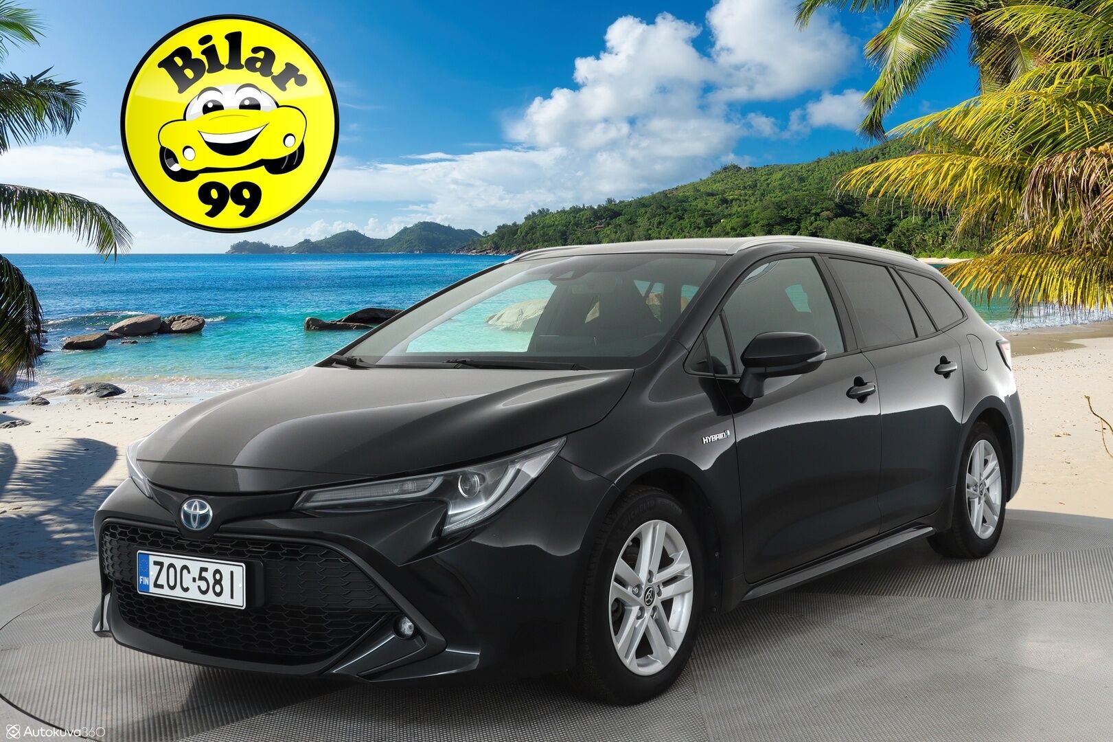 Toyota Corolla 2022 Touring Sports 1,8 Hybrid Active Business - 1Om Suomiauto / Adapt.Vakkari / Peruutuskamera / Vetokoukku / Adapt.LED / Apple&Android / Navi / Ratinlämmitys!