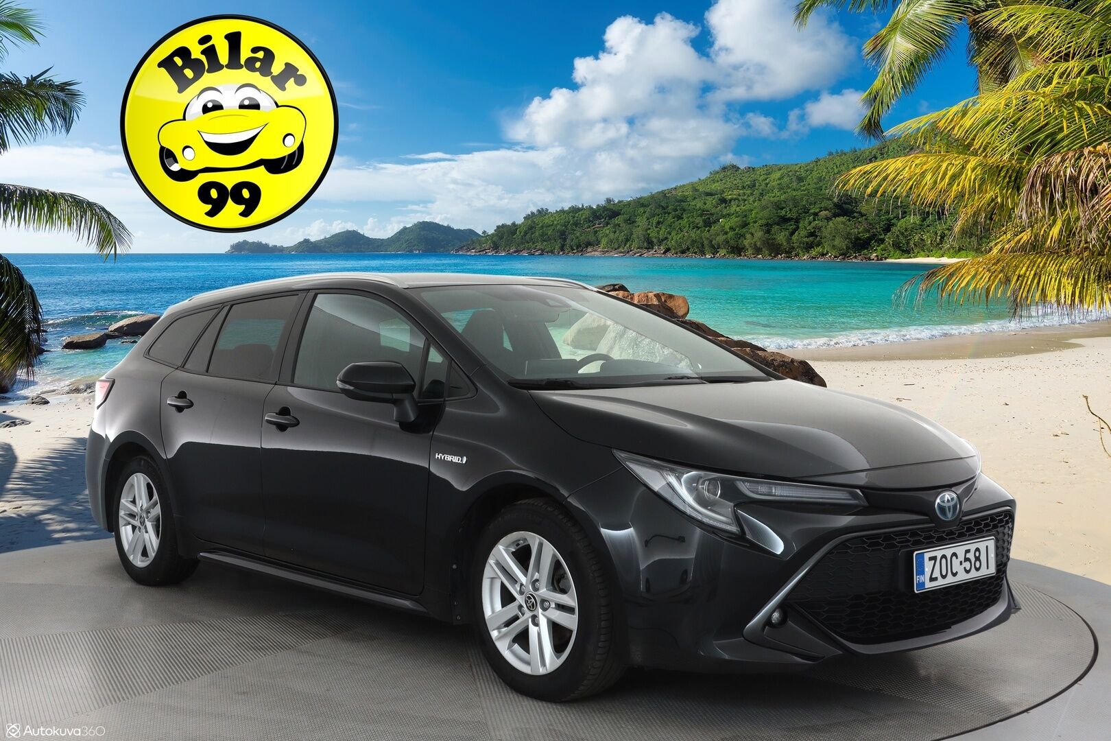 Toyota Corolla 2022 Touring Sports 1,8 Hybrid Active Business - 1Om Suomiauto / Adapt.Vakkari / Peruutuskamera / Vetokoukku / Adapt.LED / Apple&Android / Navi / Ratinlämmitys!