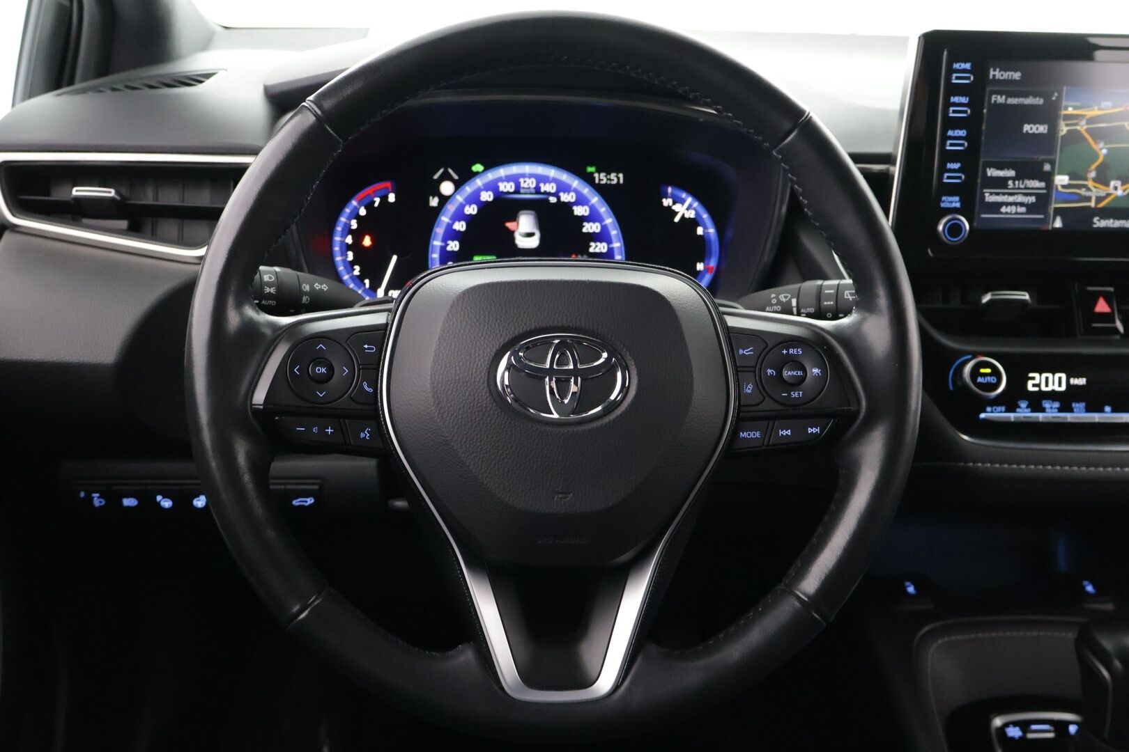 Toyota Corolla 2021 Touring Sports 2,0 Hybrid Active Business - 2.0 Hybrid | ACC | Sähköluukku | Keyless | Bi-LED | Navi | P.Kamera | P.Tutkat | Lämmitettävä ratti | Penkinlämmittimet | 2-alueilmastointi | Suomi-auto | Merkkihuollettu