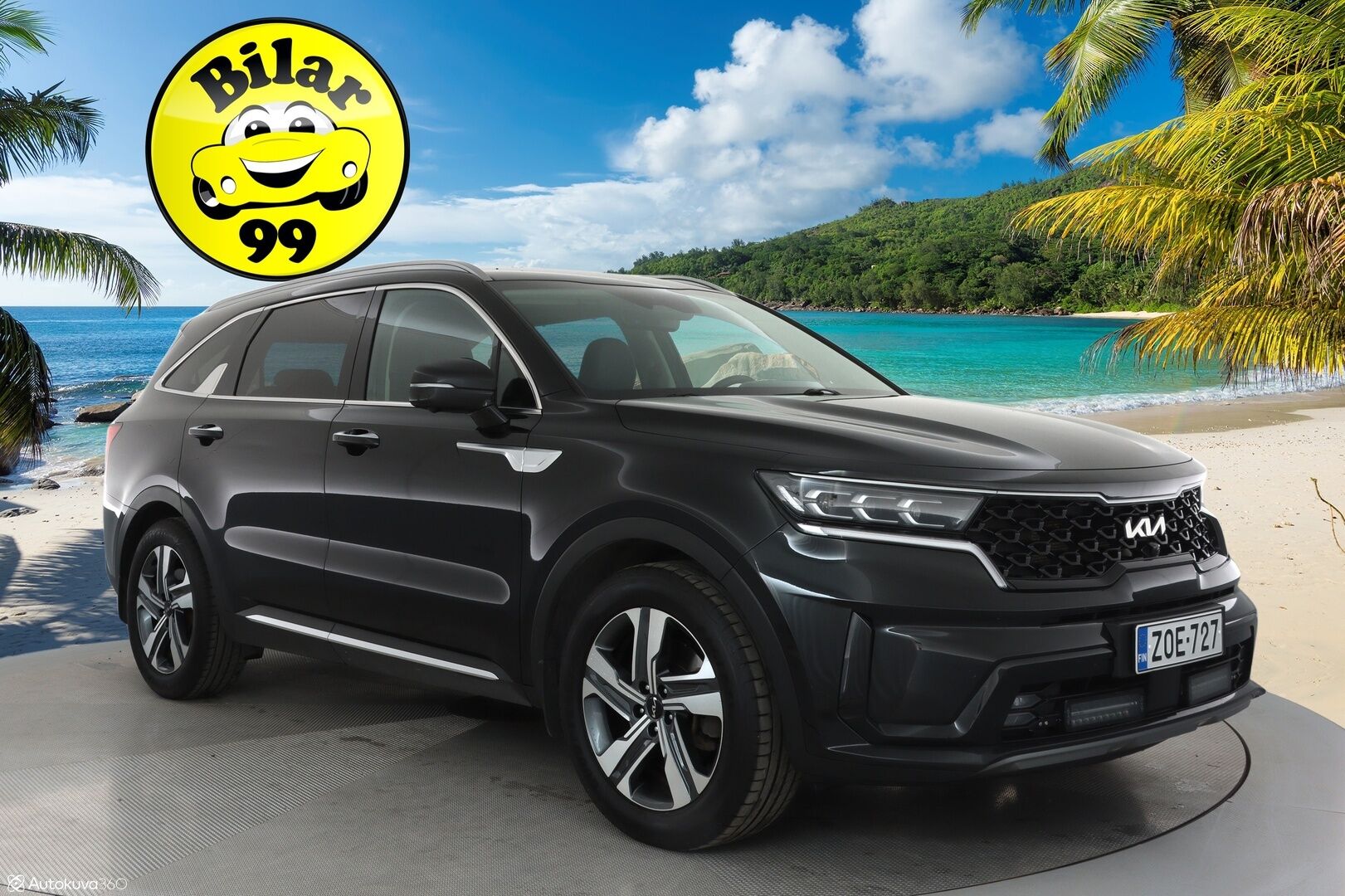 Kia Sorento 2022 2,2 CRDi AWD Business Premium DCT AT **1.Om Suomi-auto /  360° Kamera / Adapt.Vakkari / 7-Paikkainen / Koukku / BOSE** - 3,99 % KORKOTARJOUS TÄHÄN AUTOON - LED-valot / Navi / Kaistavahti / Digimittaristo / KeylessGO / 2x Renkaat