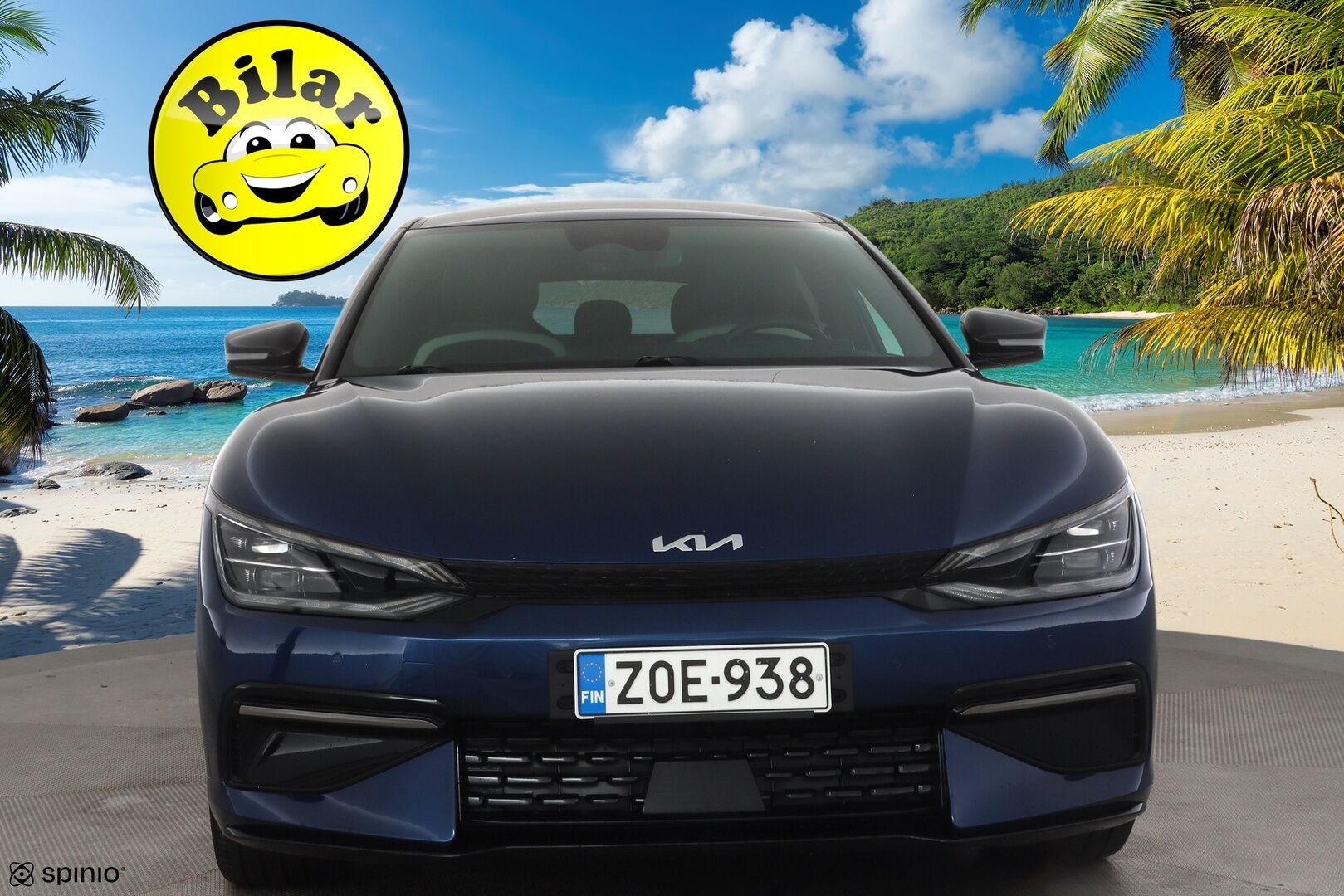 Kia EV6 2022 GT-Line AWD 77 kWh 325 hv - | ACC | ILP | Koukku | HUD | Meridian | Ilm. sähköpenkit | Muistipenkki | Nahka-alcantara | P.kamera | Ambient Light | Merkkihuollot | 1-om suomiauto |