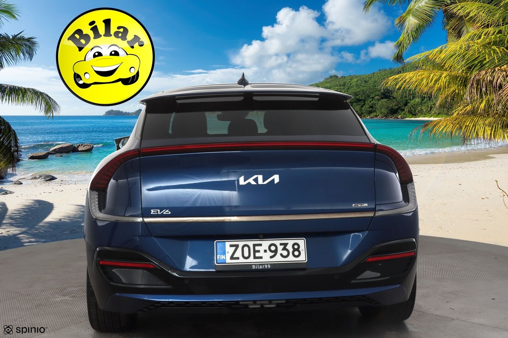 Kia EV6 2022 GT-Line AWD 77 kWh 325 hv - | ACC | ILP | Koukku | HUD | Meridian | Ilm. sähköpenkit | Muistipenkki | Nahka-alcantara | P.kamera | Ambient Light | Merkkihuollot | 1-om suomiauto |
