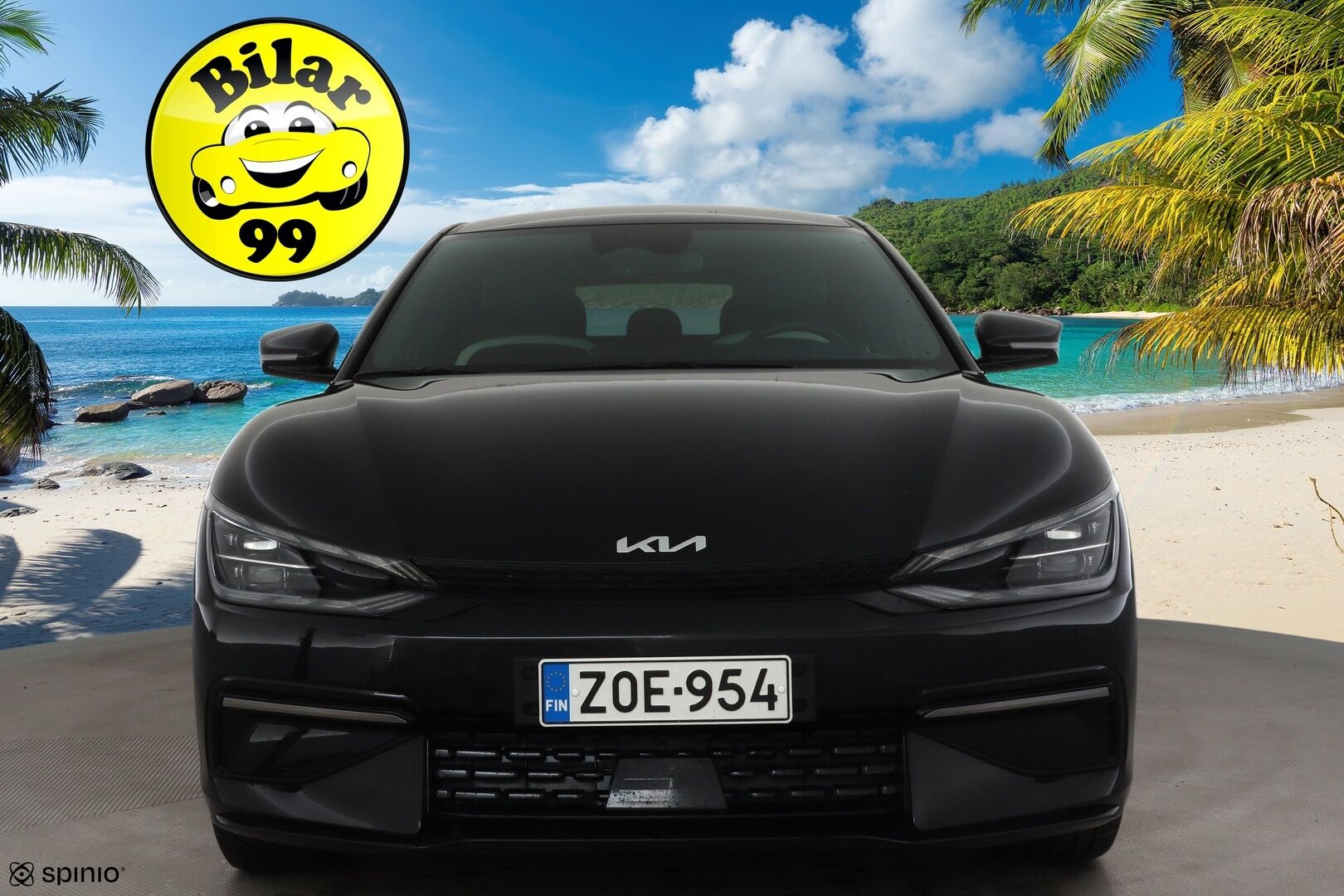 Kia EV6 2022 GT-Line AWD 77 kWh 325 hv * ACC / HUD / ILP / Meridian / P.kamera / Adapt.LED / Muistipenkki / Koukku / Ilmastoidut penkit * - Suomi-auto / Kahdet renkaat aluvanteilla / Merkkihuollettu / Juuri huollettu - HULLUT BLACKWEEK JATKOT - KORKOTARJOUS 2,49%