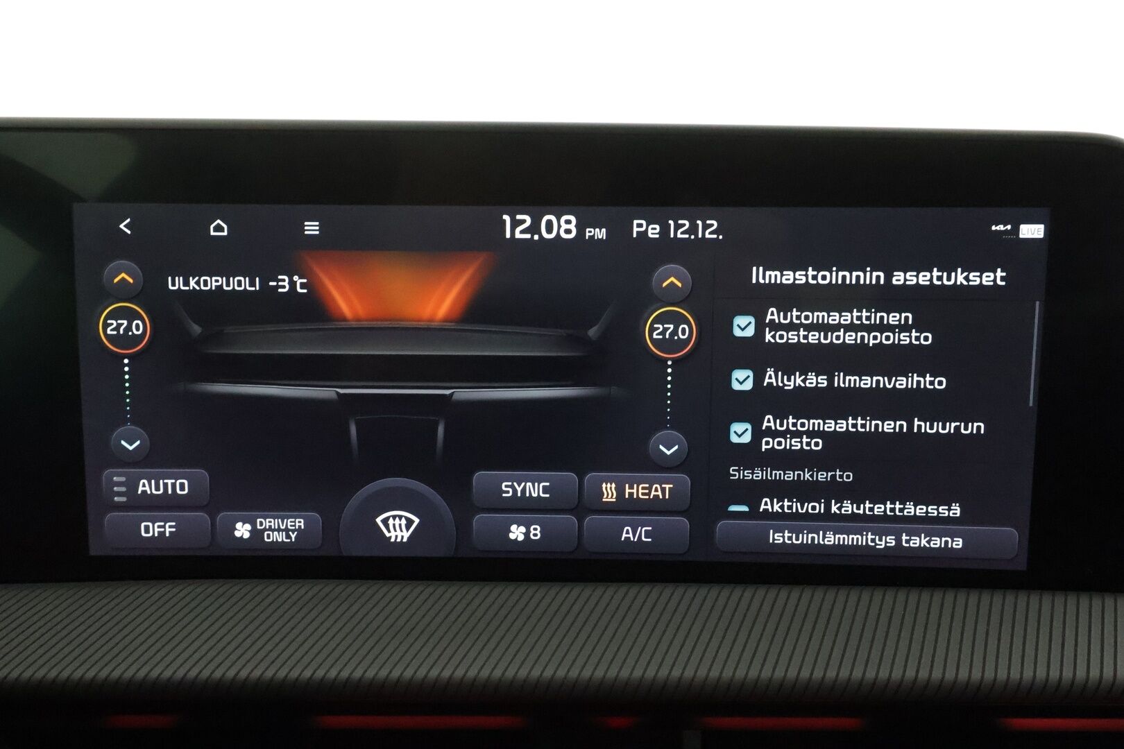 Kia EV6 2022 GT-Line AWD 77 kWh 325 hv * ACC / HUD / ILP / Meridian / P.kamera / Adapt.LED / Muistipenkki / Koukku / Ilmastoidut penkit * - Suomi-auto / Kahdet renkaat aluvanteilla / Merkkihuollettu / Juuri huollettu - HULLUT BLACKWEEK JATKOT - KORKOTARJOUS 2,49%