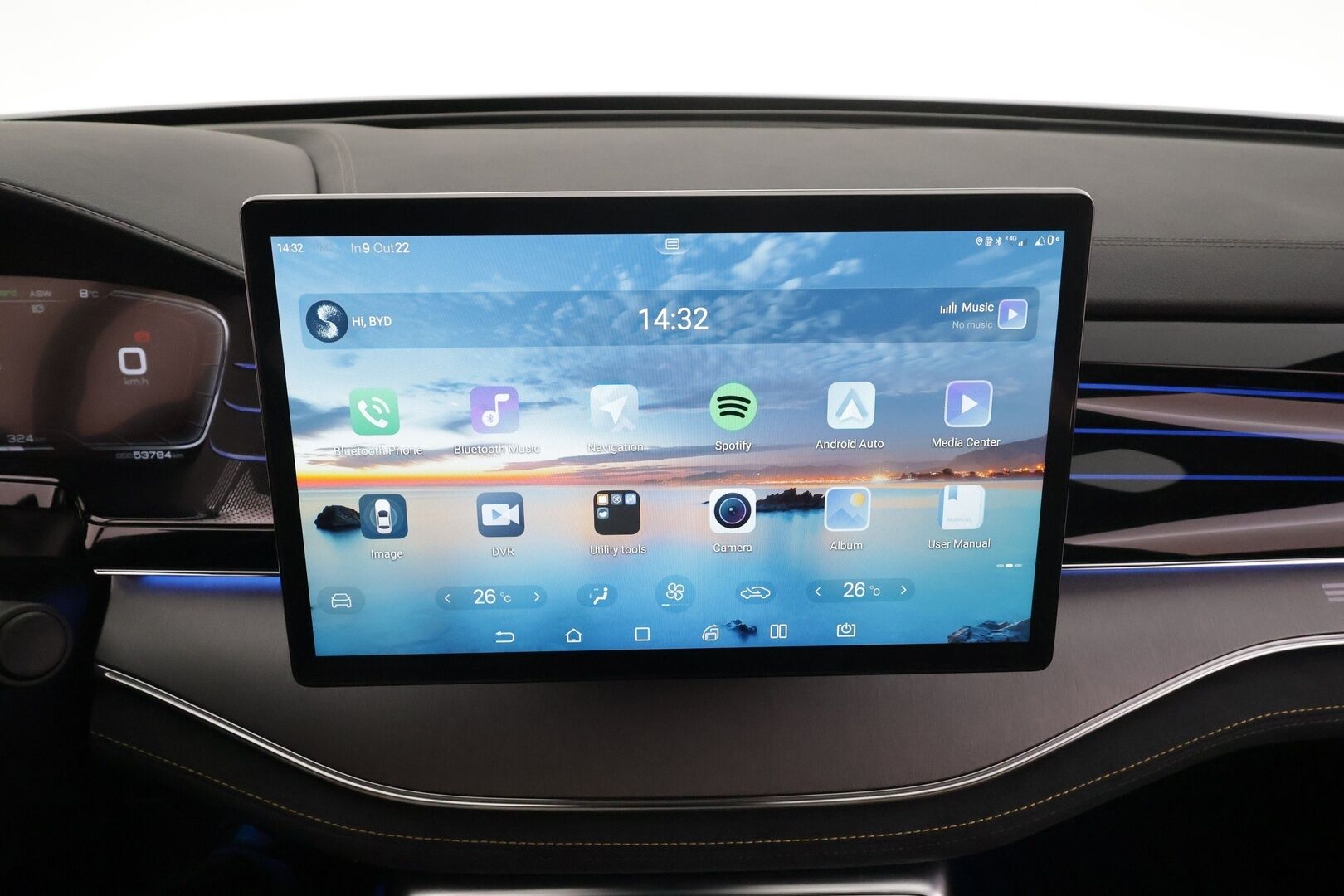 BYD Tang 2022 109kWh, AWD 7-P  * ACC / 360° / Panorama / Koukku / Muistipenkki / Dirac / Ilmastoidut nahat / KeylessGo / Navi / LED * - Kahdet renkaat aluvanteilla / Merkkihuollettu