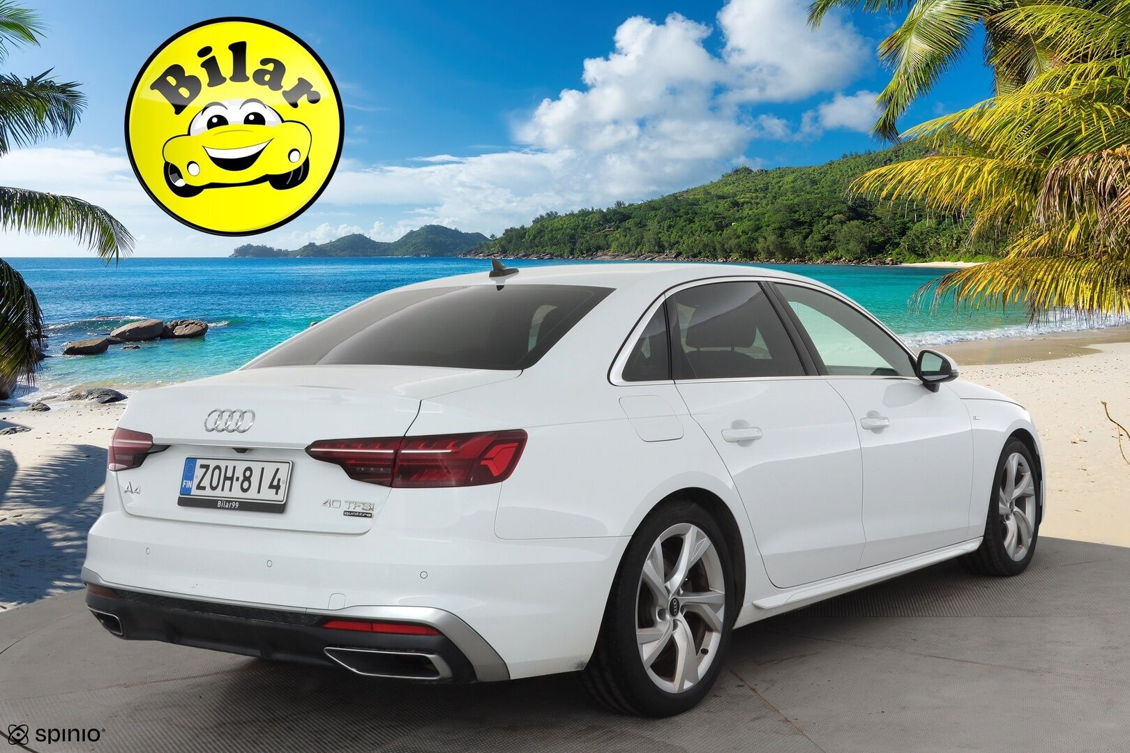 Audi A4 2022 Sedan Business S line 40 TFSI 150 kW MHEV quattro S tronic - | Webasto | Koukku | Matrix-LED | P.Kamera | Sporttipenkit | Kaistavahti | Digimittaristo | Vakkari | 1-om Suomi-auto | Merkkihuollot | Kahdet renkaat |