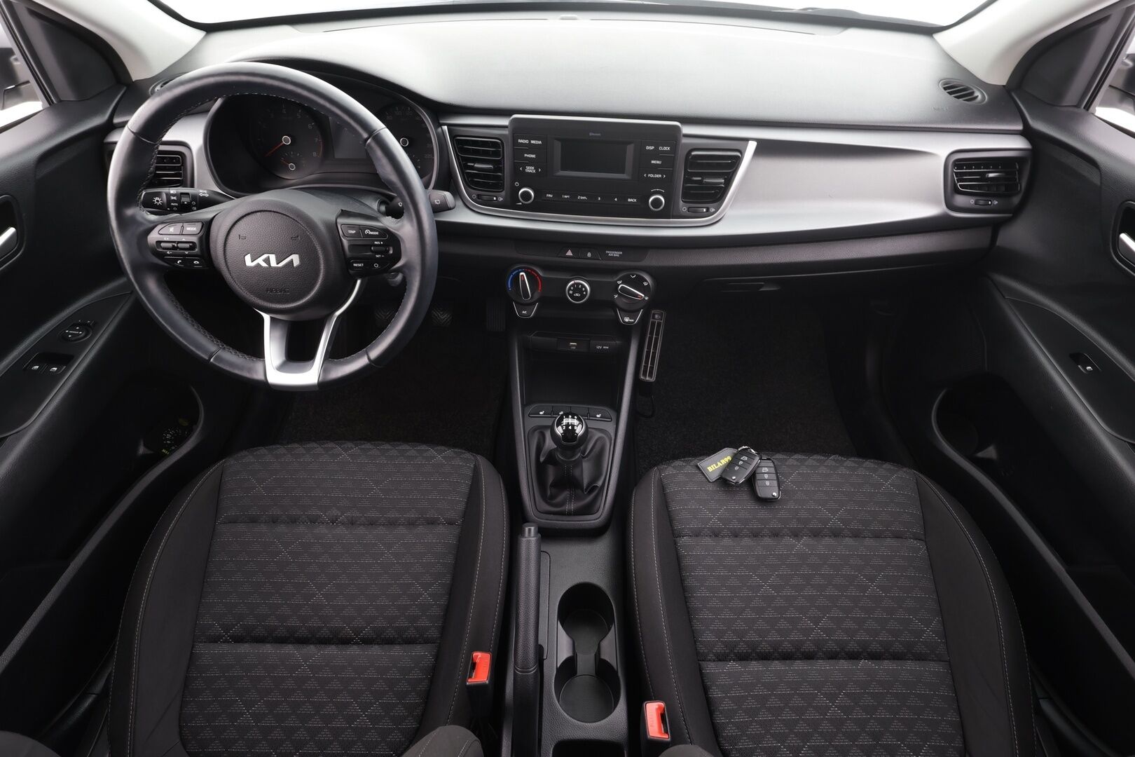 Kia Rio 2022 1,2 LX * 1.Om Suomi-auto / Vakkari / Lohko+Sisä / Bluetooth / 2xRenkaat / Ratinlämmitin *