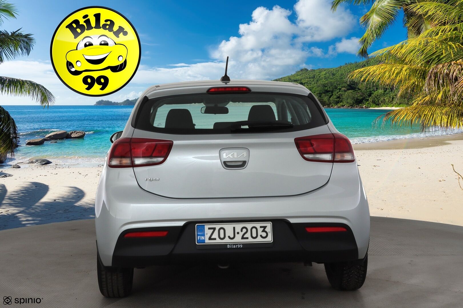 Kia Rio 2022 1,2 LX * 1.Om Suomi-auto / Vakkari / Lohko+Sisä / Bluetooth / 2xRenkaat / Ratinlämmitin *