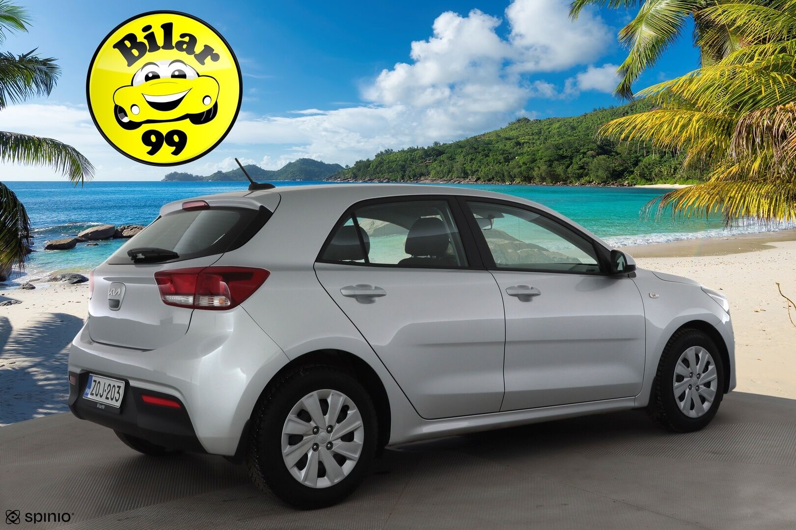 Kia Rio 2022 1,2 LX * 1.Om Suomi-auto / Vakkari / Lohko+Sisä / Bluetooth / 2xRenkaat / Ratinlämmitin *