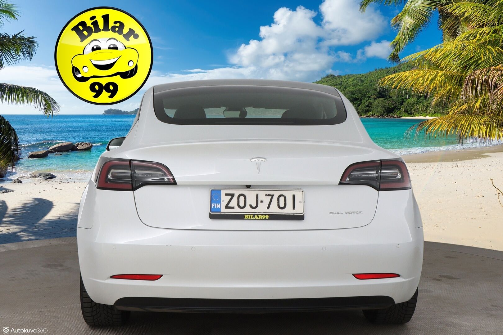 Tesla Model 3 2021 Long Range AWD Refresh / Lämpöpumppu / Matrix-LED / P-Kamera / 2x Renkaat ja Vanteet - Akku kuntotarkistettu! / Lasikatto / Premium Audio / Autopilot / Musta Nahkasisusta
