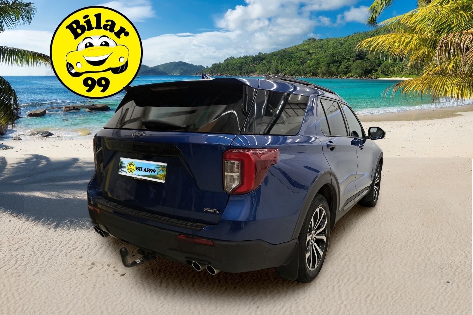 FORD EXPLORER 2021 3,0 V6 Ecoboost 457hv PHEV A10 AWD ST-Line - | 7-paik. | ACC | B&O | Hierovat & Ilmastoidut Nahat | Panoraama | 360° | Vetokoukku | Näyttävä! | - KORKO VAIN 3,99 %