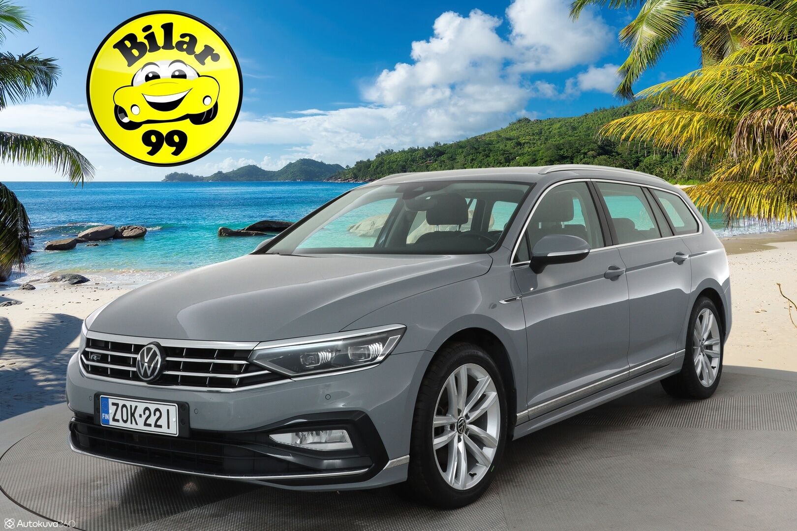 Volkswagen Passat 2022 Variant R-Line 2,0 TDI EVO SCR 110 kW DSG ** Webasto / Koukku / Adapt.Vakkari / P.Kamera / Matrix-LED / Kaistavahti ** - 1.Om Suomi-auto / Kahdet Renkaat