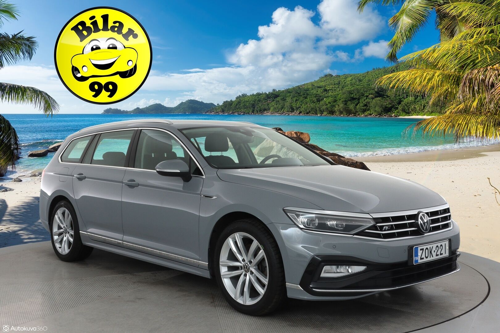 Volkswagen Passat 2022 Variant R-Line 2,0 TDI EVO SCR 110 kW DSG ** Webasto / Koukku / Adapt.Vakkari / P.Kamera / Matrix-LED / Kaistavahti ** - 1.Om Suomi-auto / Kahdet Renkaat