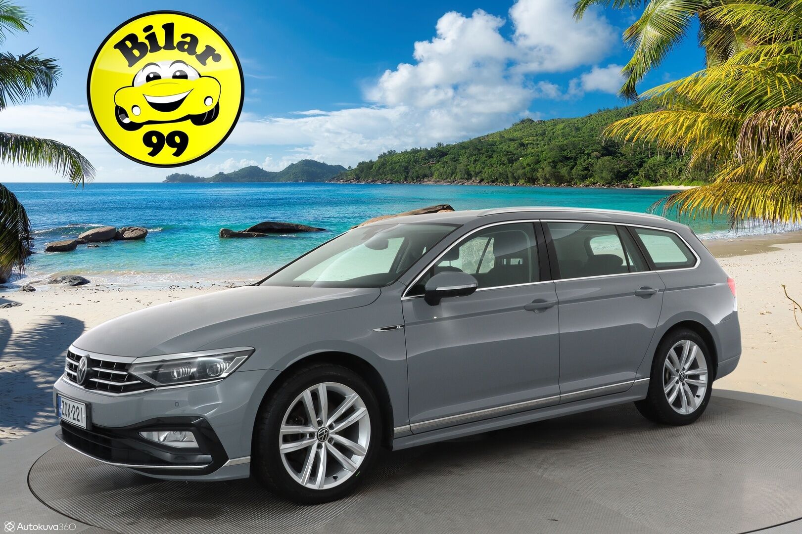 Volkswagen Passat 2022 Variant R-Line 2,0 TDI EVO SCR 110 kW DSG ** Webasto / Koukku / Adapt.Vakkari / P.Kamera / Matrix-LED / Kaistavahti ** - 1.Om Suomi-auto / Kahdet Renkaat