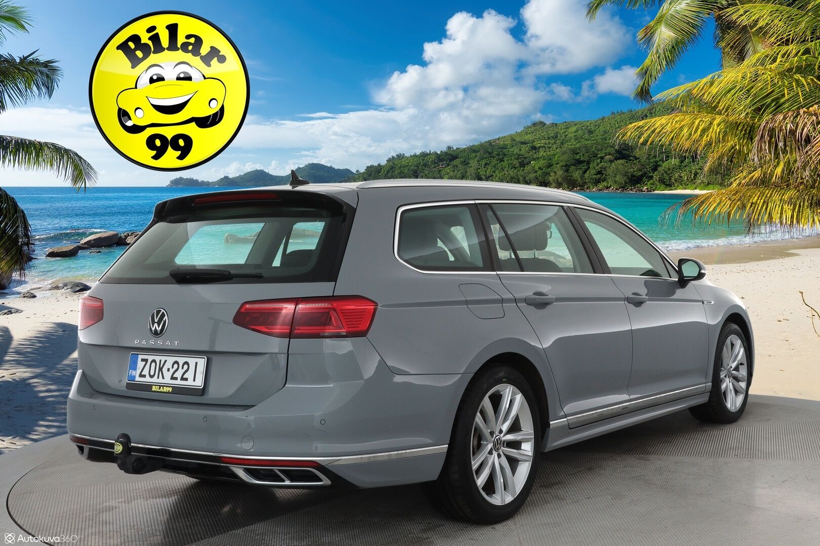 Volkswagen Passat 2022 Variant R-Line 2,0 TDI EVO SCR 110 kW DSG ** Webasto / Koukku / Adapt.Vakkari / P.Kamera / Matrix-LED / Kaistavahti ** - 1.Om Suomi-auto / Kahdet Renkaat