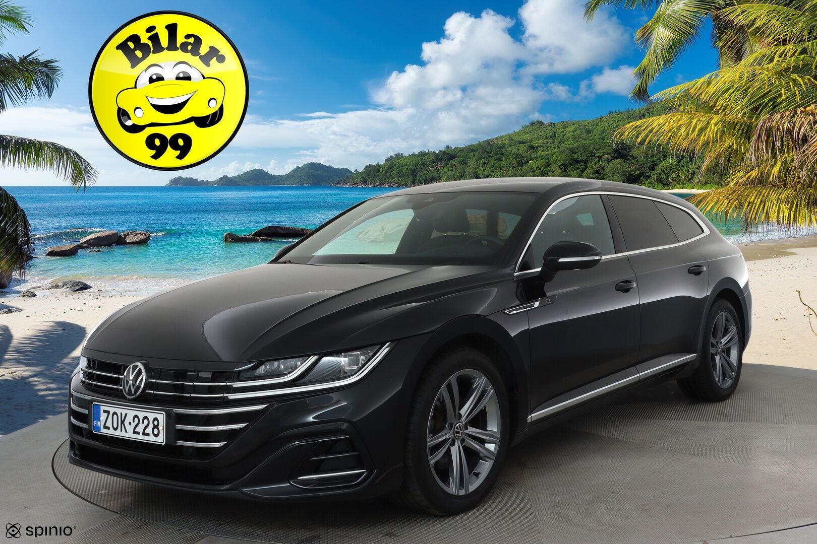 Volkswagen Arteon 2022 Shooting Brake R-Line Business eHybrid 160 kW DSG **HUD / Webasto / Koukku /  ACC / P.kamera / Adapt.LED / Navi** - Suomi-auto / 2x Latauskaapelit / Kahdet Renkaat / Merkkihuollettu!