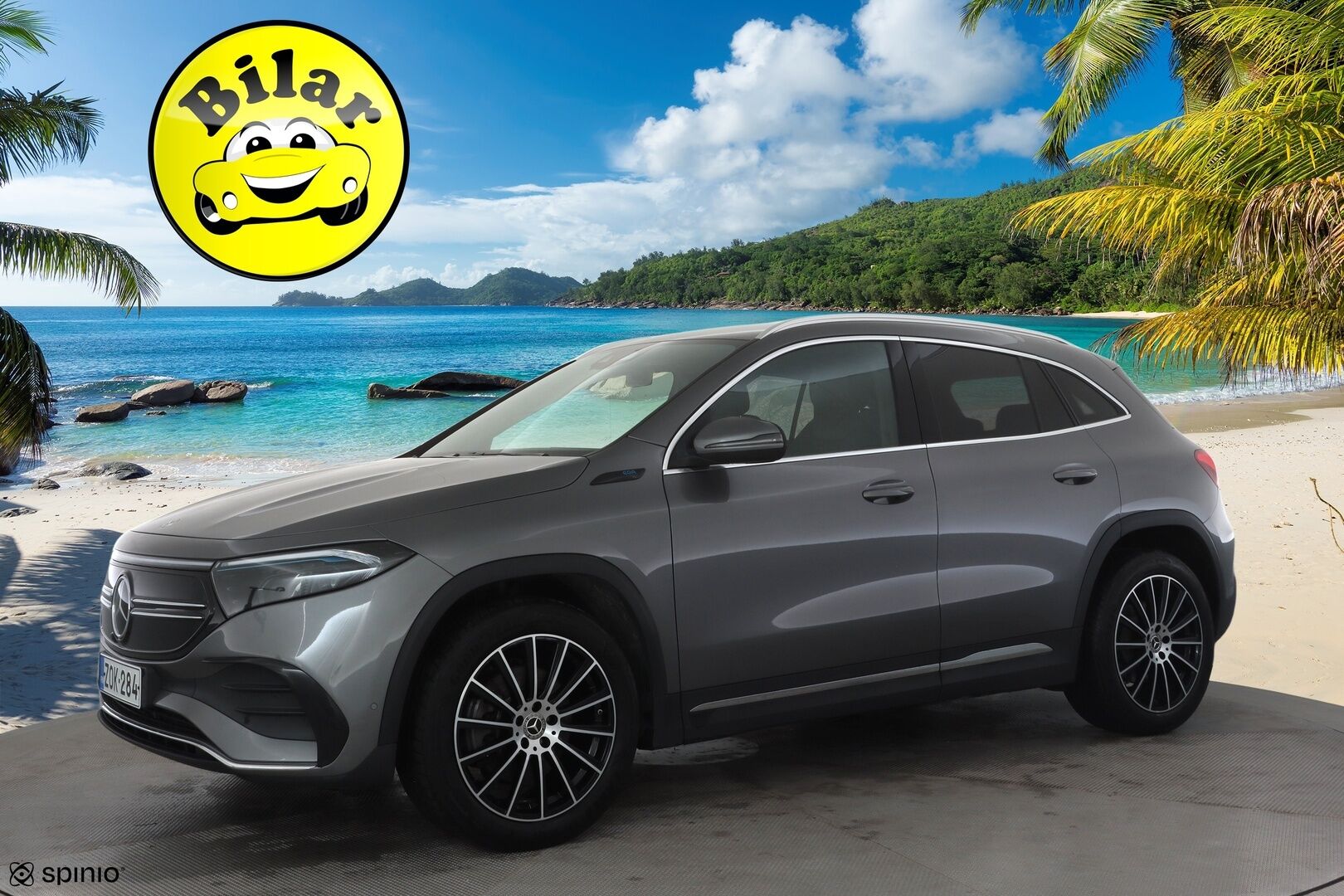 Mercedes-Benz EQA 2021 250 AMG - | Distronic+ | ILP | Koukku | Nahka-alcantara | Sporttipenkit | Widescreen | Ambient light | Nahka-alcantara | P.kamera | LED | BSM |