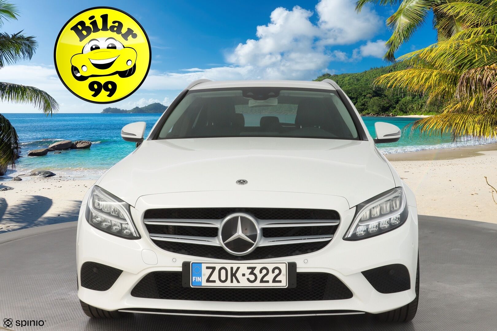MERCEDES-BENZ C 2020 300de Avantgarde *ACC / HUD / Navi / Kamera / Koukku / Tutkat * - Kahdet Mersun vanteet / Juuri huollettu 9.25 / Säännöllinen huoltohistoria 