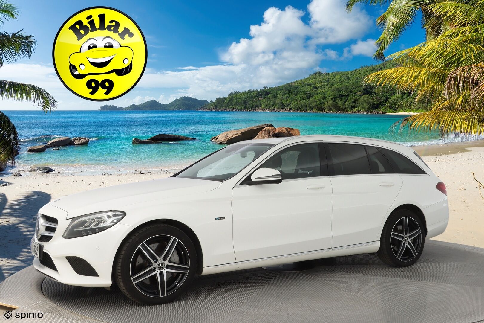 MERCEDES-BENZ C 2020 300de Avantgarde *ACC / HUD / Navi / Kamera / Koukku / Tutkat * - Kahdet Mersun vanteet / Juuri huollettu 9.25 / Säännöllinen huoltohistoria 