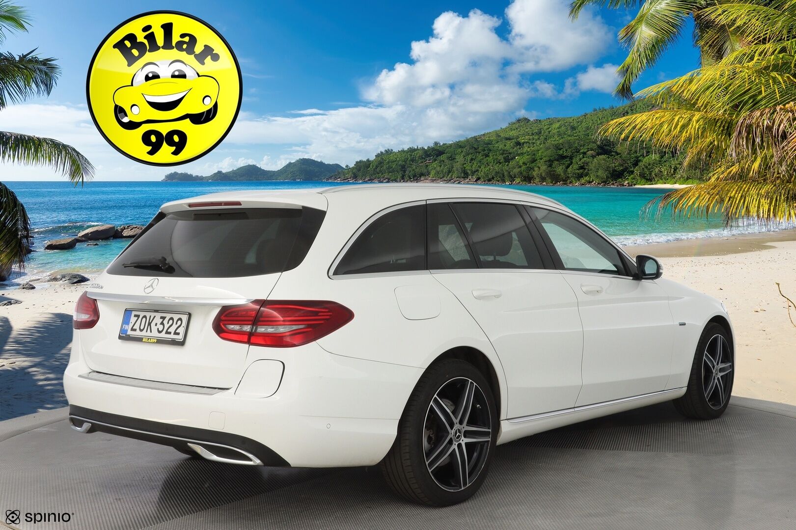 MERCEDES-BENZ C 2020 300de Avantgarde *ACC / HUD / Navi / Kamera / Koukku / Tutkat * - Kahdet Mersun vanteet / Juuri huollettu 9.25 / Säännöllinen huoltohistoria 