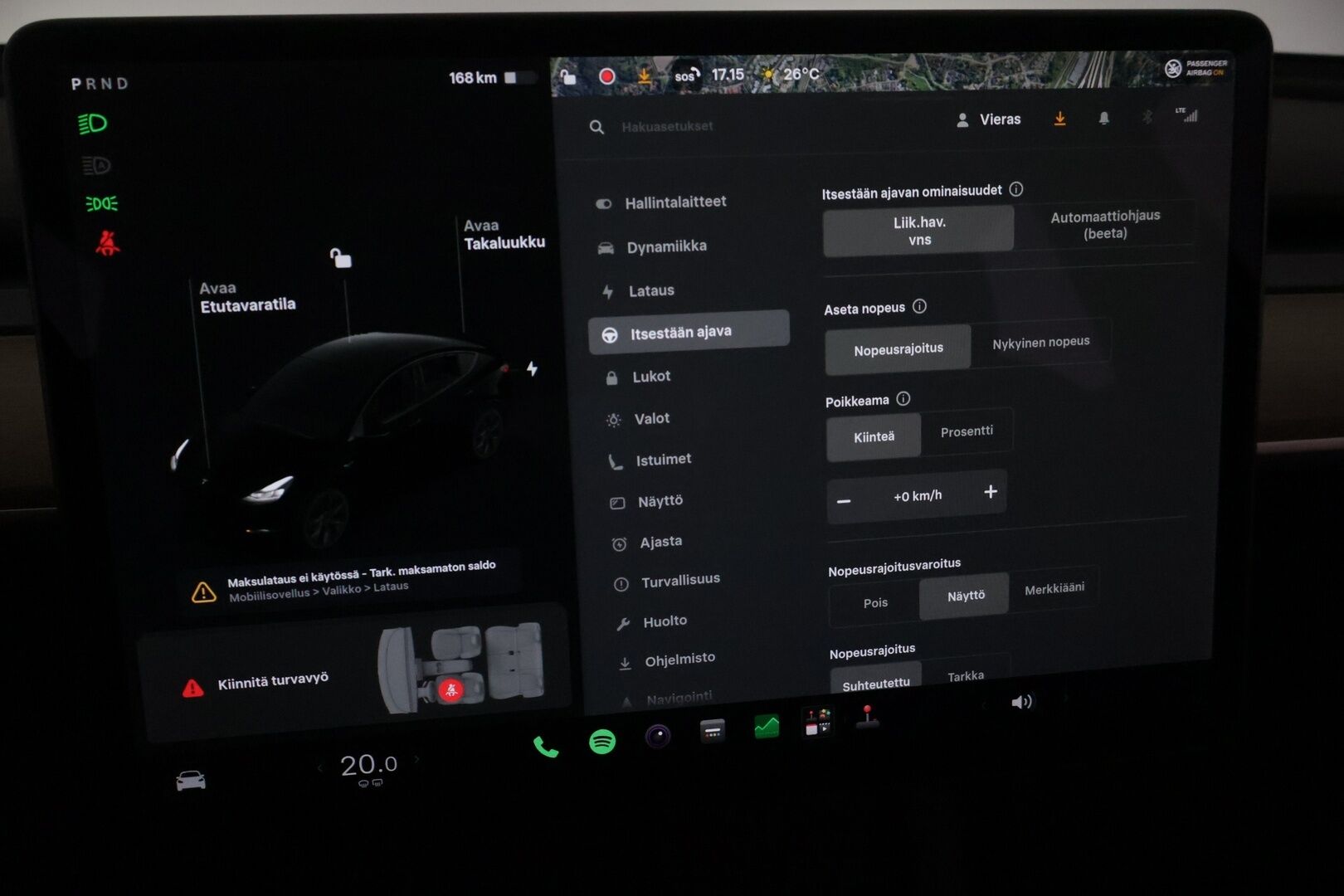 Tesla Model Y 2021 Long Range - Akku kuntotarkastettu | ILP | ACC | Lasikatto | Matrix-LED | P.Kamera | Muistipenkki | Premium Audio | Navi | Keyless