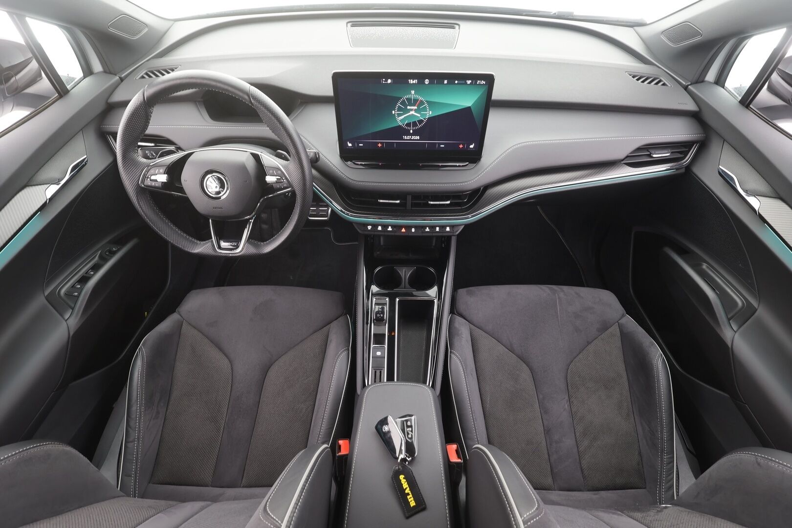 Skoda Enyaq 2022 80x 4x4 SportLine iV - | ACC | ILP | Skoda crystal Light Matrix LED | Muistipenkki | Puolinahat | P.Kamera | Ratinlämmitys | Apple&Android | 1.Om suomi-auto | Kahdet Renkaat | Merkkihuollettu |