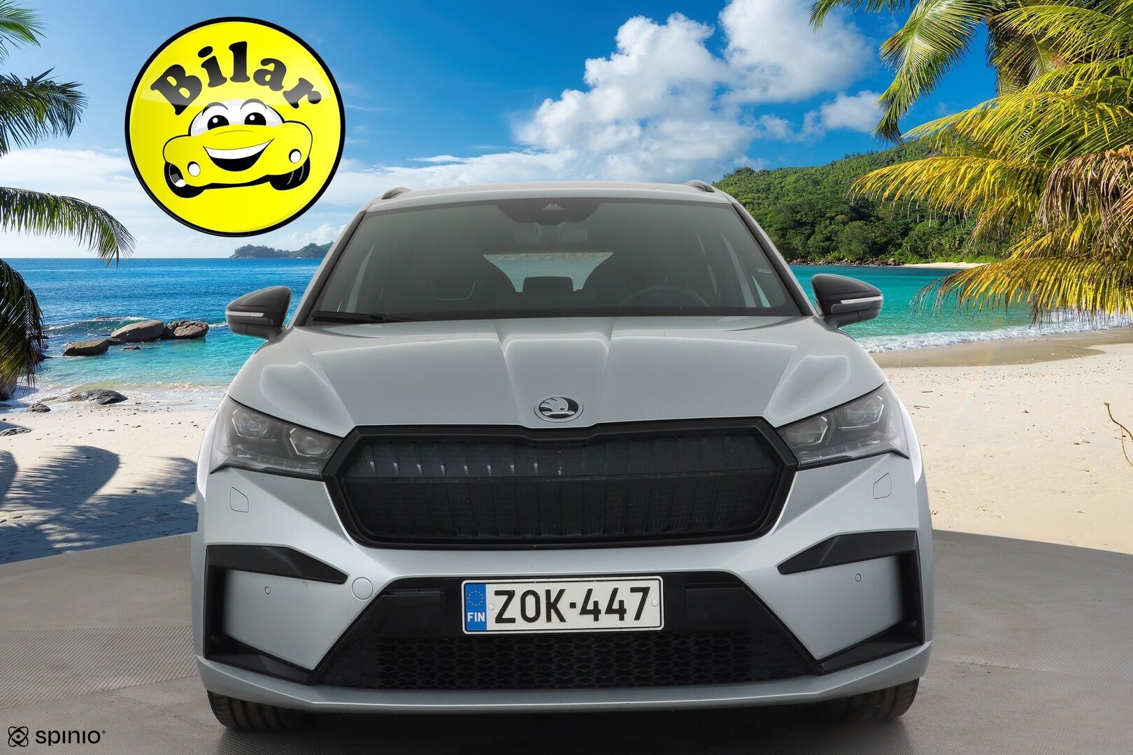 Skoda Enyaq 2022 80x 4x4 SportLine iV - | ACC | ILP | Skoda crystal Light Matrix LED | Muistipenkki | Puolinahat | P.Kamera | Ratinlämmitys | Apple&Android | 1.Om suomi-auto | Kahdet Renkaat | Merkkihuollettu |