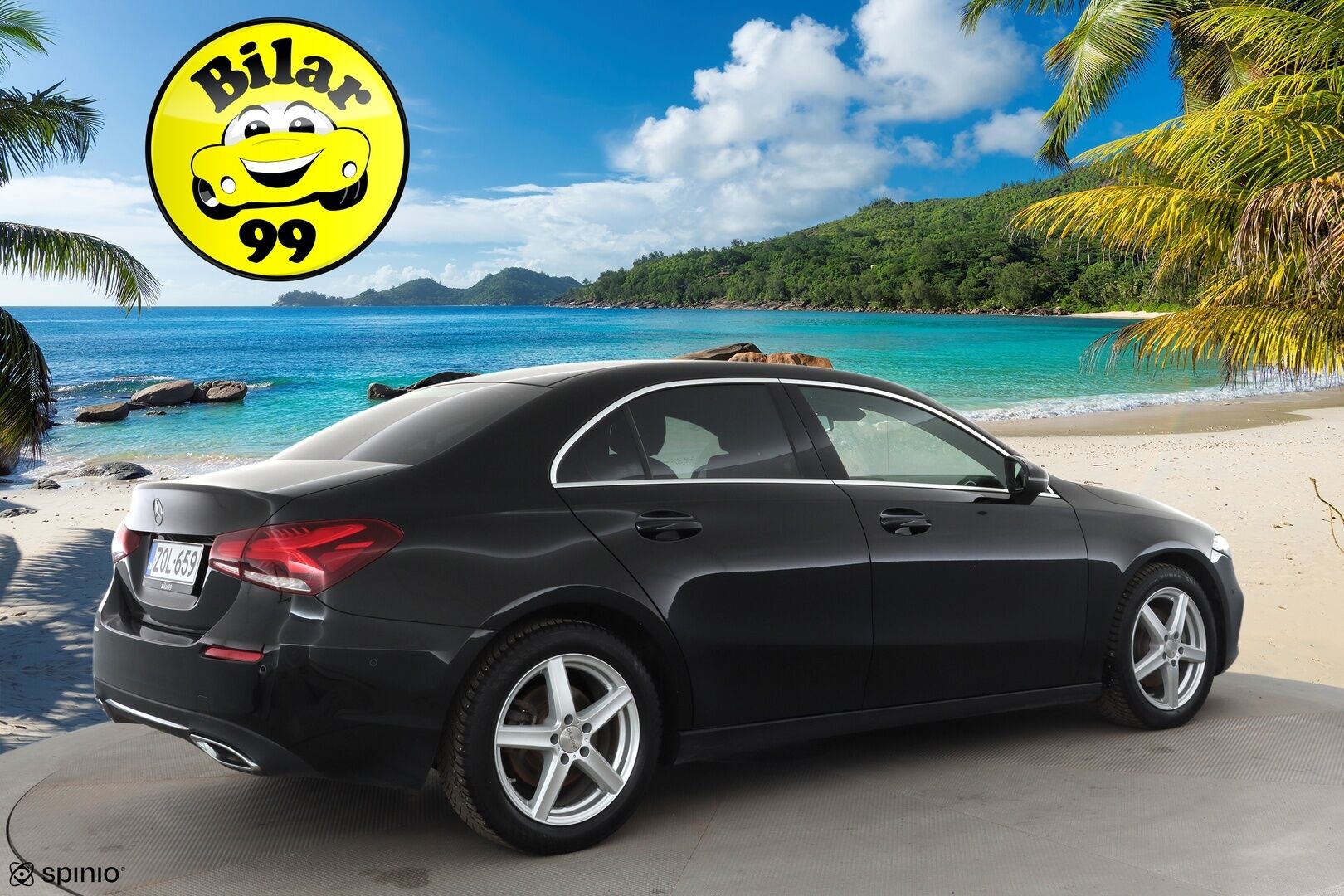 Mercedes-Benz A 2022 200 d 4MATIC A sedan Business * Vakkari / P.kamera / Multibeam / Webasto / Puolinahat * - 1.Om Suomi-auto / Kahdet renkaat aluvanteilla / Merkkihuollettu - HULLUT AVAJAISHULINAT KORKOTARJOUS 3,29 %