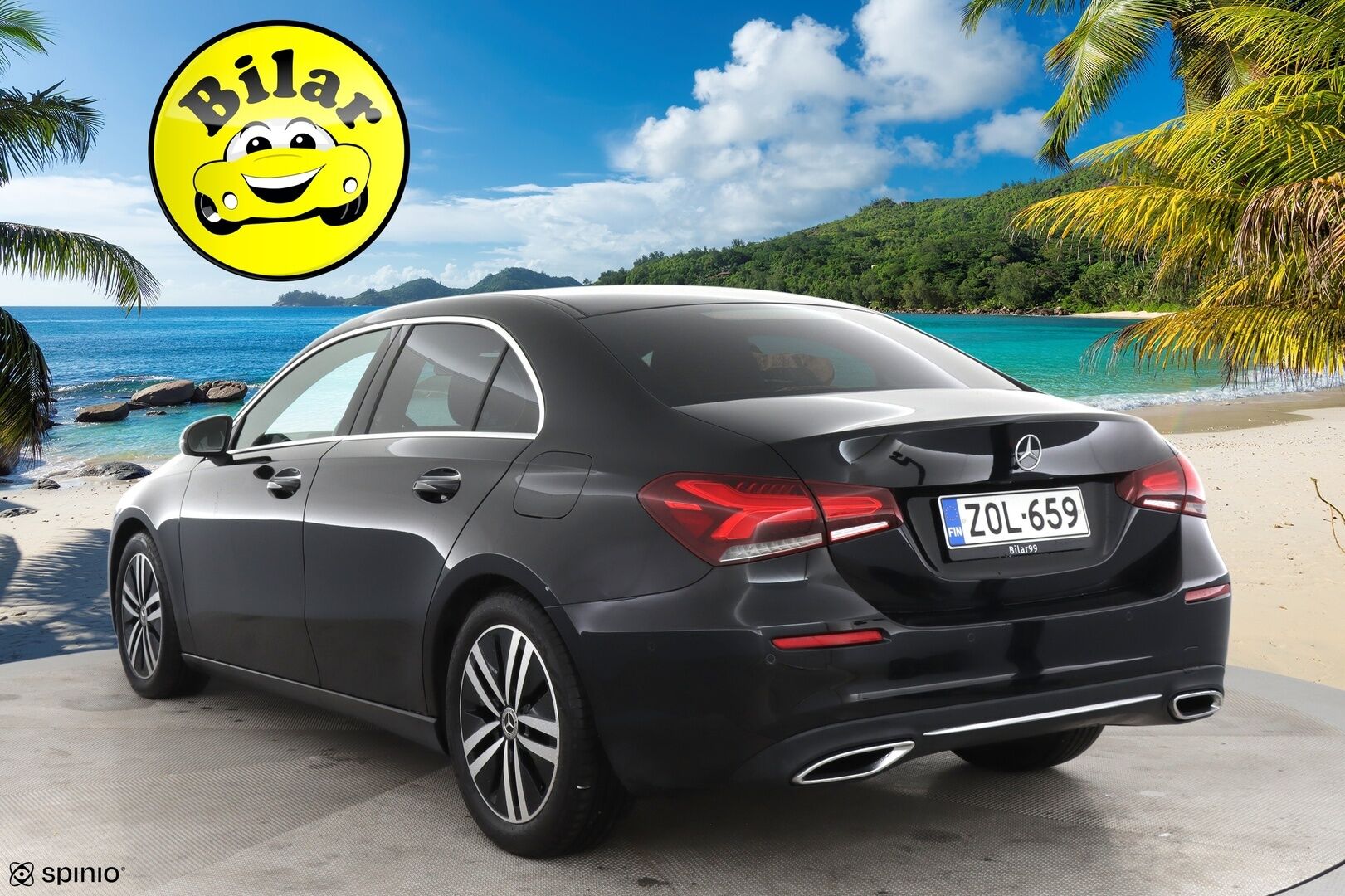 Mercedes-Benz A 2022 200 d 4MATIC A sedan Business - |1.Om Suomi-auto | Vakkari | P.kamera | Multibeam | Webasto | Puolinahat | Merkkihuollettu |