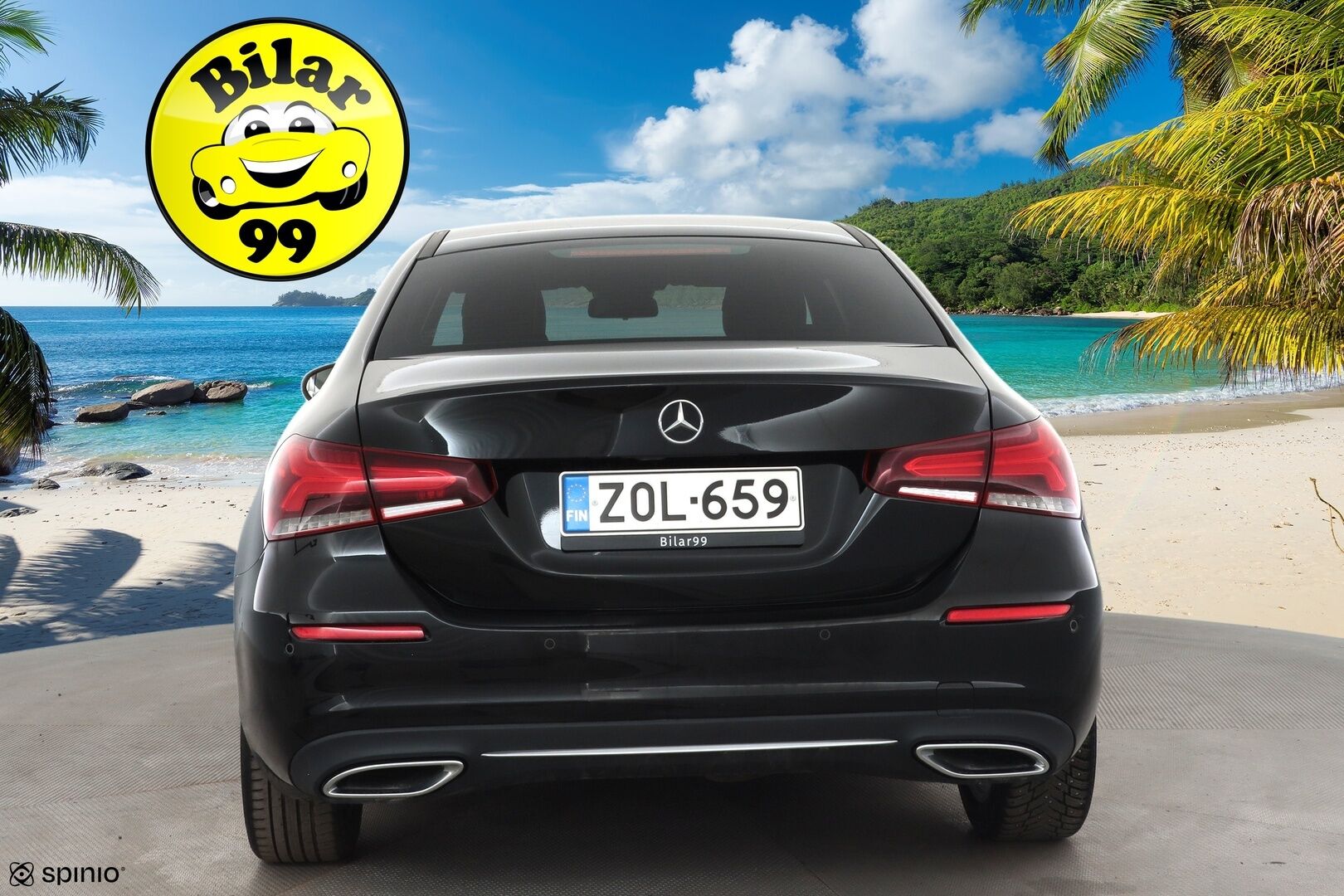 Mercedes-Benz A 2022 200 d 4MATIC A sedan Business * Vakkari / P.kamera / Multibeam / Webasto / Puolinahat * - 1.Om Suomi-auto / Kahdet renkaat aluvanteilla / Merkkihuollettu