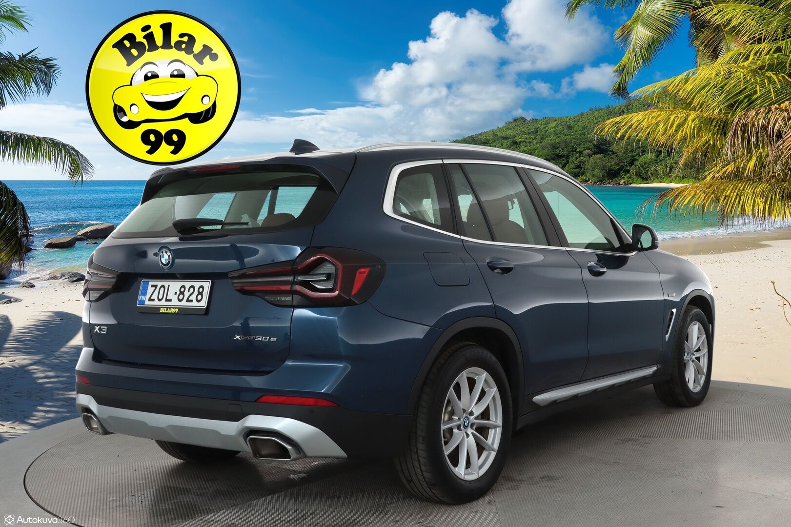 BMW X3 2022 G01 xDrive 30e A Charged Edition - 3,99 % KORKOTARJOUS TÄHÄN AUTOON - 1Om Suomiauto / HUD / HiFi / Peruutuskamera / Nahkasisusta / Navi / Merkkihuollot / Akku kuntotarkastettu!