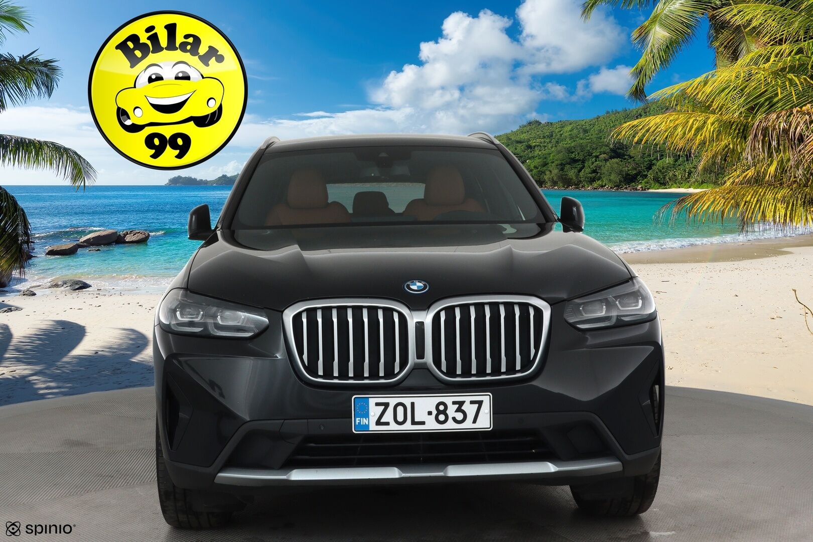 BMW X3 2022 G01 xDrive 30e A Charged Edition **Vakkari / Ruskeat nahat / P.kamera / Adapt.LED / Hifit / Koukku / Comfort Access** - 3,99 % KORKOTARJOUS TÄHÄN AUTOON - 1.Om Suomi-auto / Akku kuntotarkastettu / Kahdet renkaat aluvanteilla / Sporttipenkit / Digimittaristo / Navi 