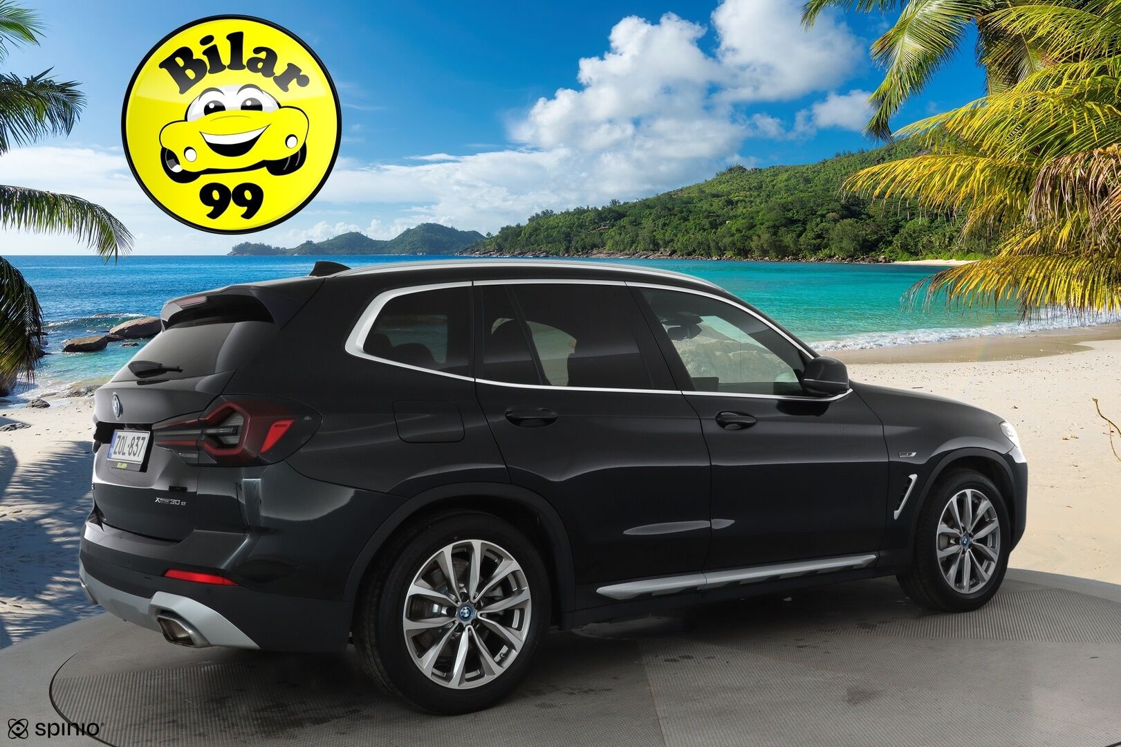 BMW X3 2022 G01 xDrive 30e A Charged Edition **Vakkari / Ruskeat nahat / P.kamera / Adapt.LED / Hifit / Koukku / Comfort Access** - 3,99 % KORKOTARJOUS TÄHÄN AUTOON - 1.Om Suomi-auto / Akku kuntotarkastettu / Kahdet renkaat aluvanteilla / Sporttipenkit / Digimittaristo / Navi 