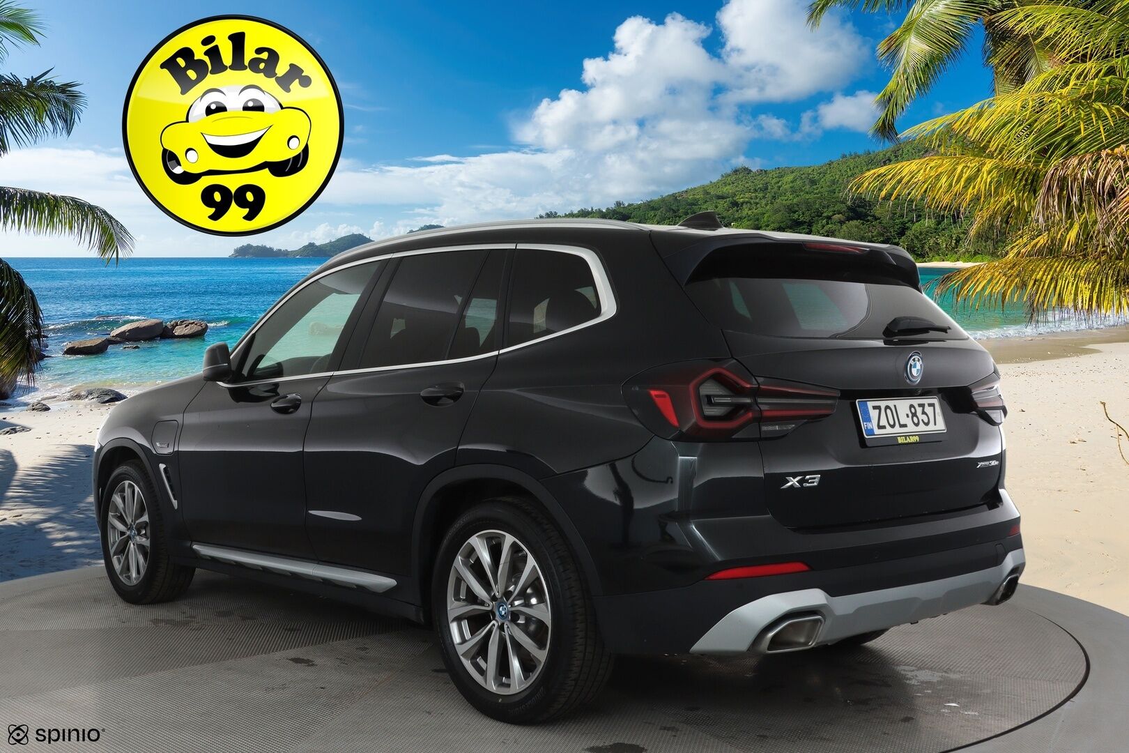 BMW X3 2022 G01 xDrive 30e A Charged Edition **Vakkari / Ruskeat nahat / P.kamera / Adapt.LED / Hifit / Koukku / Comfort Access** - 3,99 % KORKOTARJOUS TÄHÄN AUTOON - 1.Om Suomi-auto / Akku kuntotarkastettu / Kahdet renkaat aluvanteilla / Sporttipenkit / Digimittaristo / Navi 