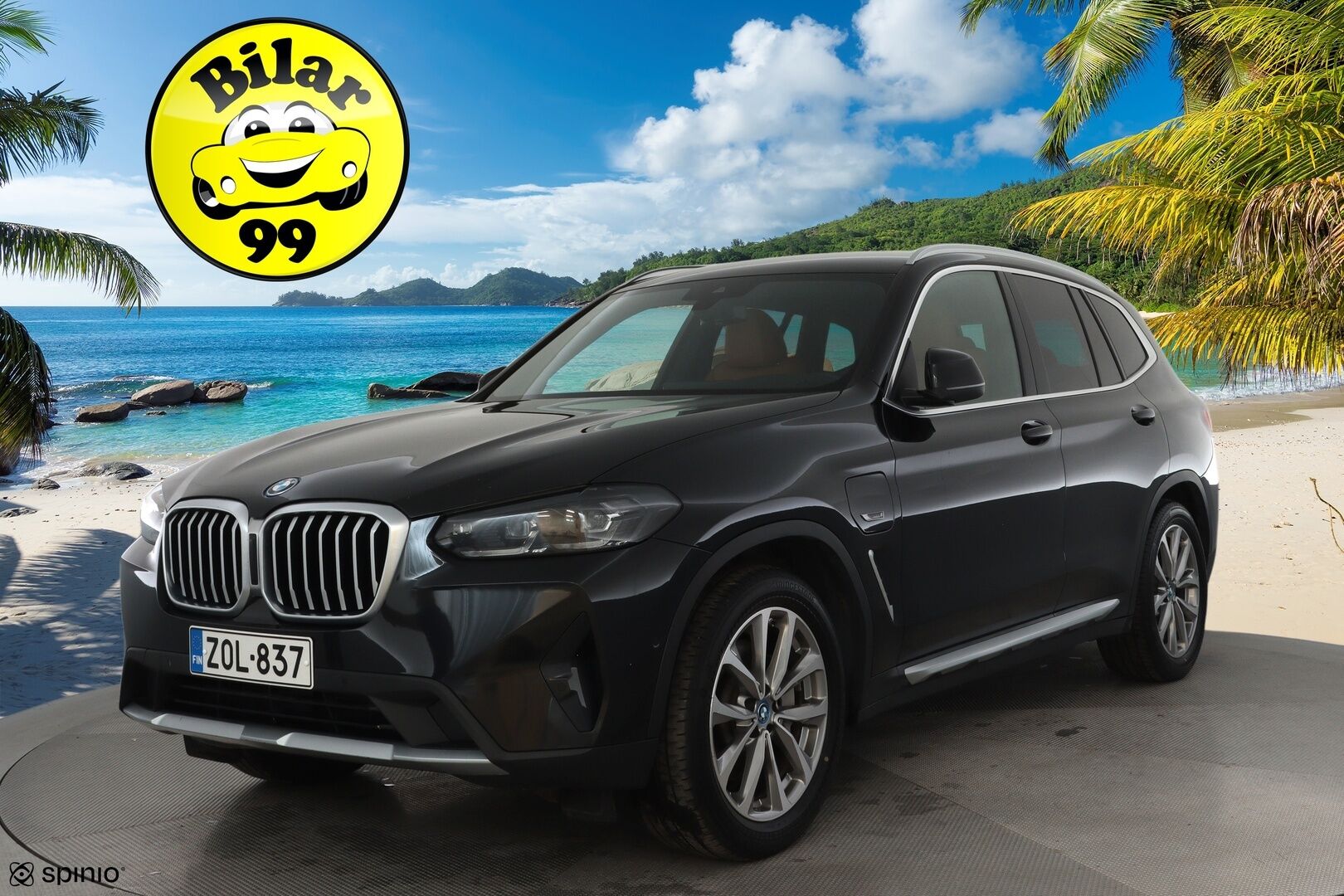 BMW X3 2022 G01 xDrive 30e A Charged Edition **Vakkari / Ruskeat nahat / P.kamera / Adapt.LED / Hifit / Koukku / Comfort Access** - 3,99 % KORKOTARJOUS TÄHÄN AUTOON - 1.Om Suomi-auto / Akku kuntotarkastettu / Kahdet renkaat aluvanteilla / Sporttipenkit / Digimittaristo / Navi 