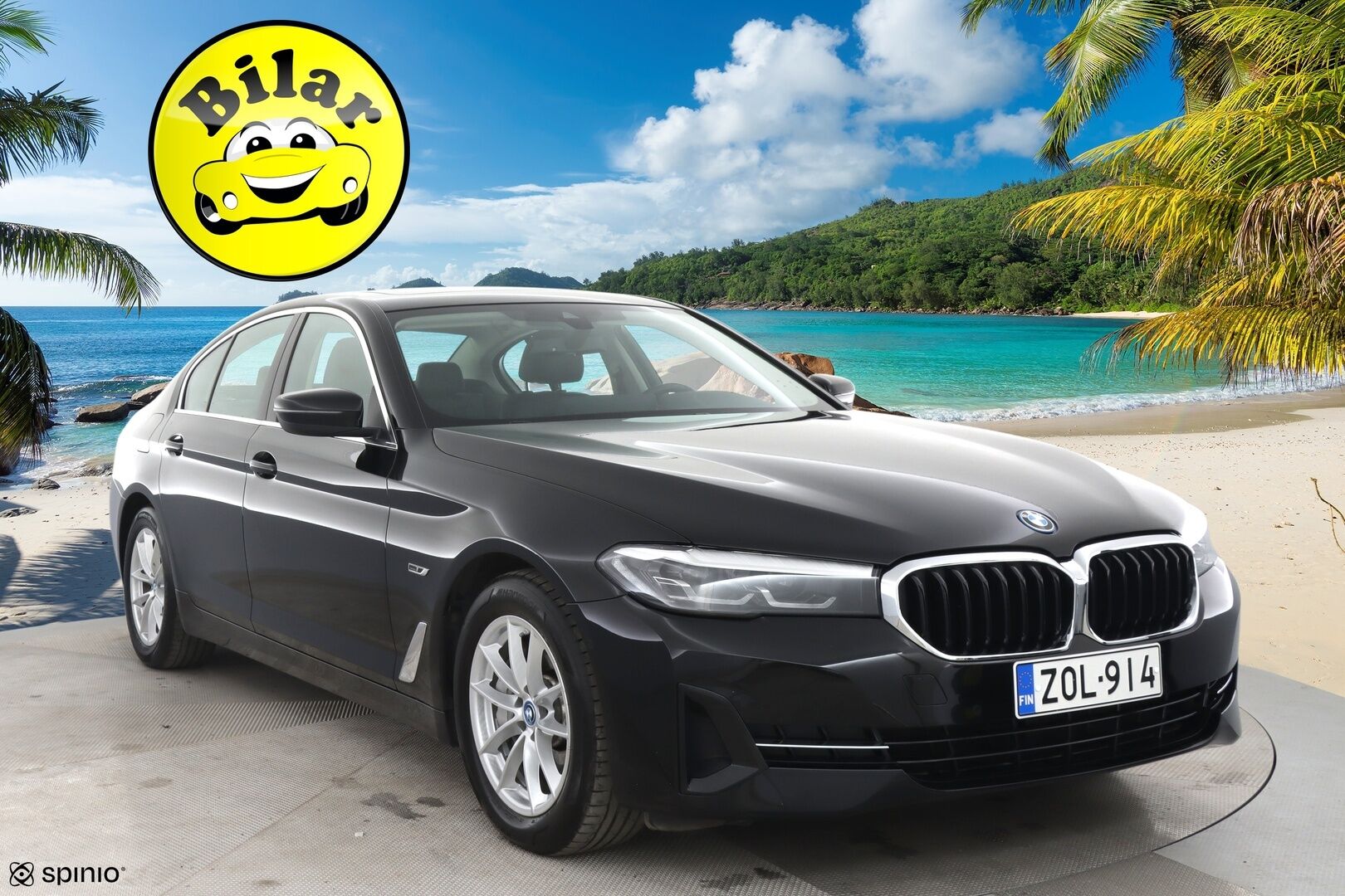 BMW 545 2022 G30 Sedan 545e xDrive A Charged Edition *Kattoluukku / Hifit / Nahkasisusta / P-kamera / Alv! - Vähän ajettu / Suomiauto / Kahdet vanteet / Merkkihuoltohistoria / Alv-vähennyskelpoinen!