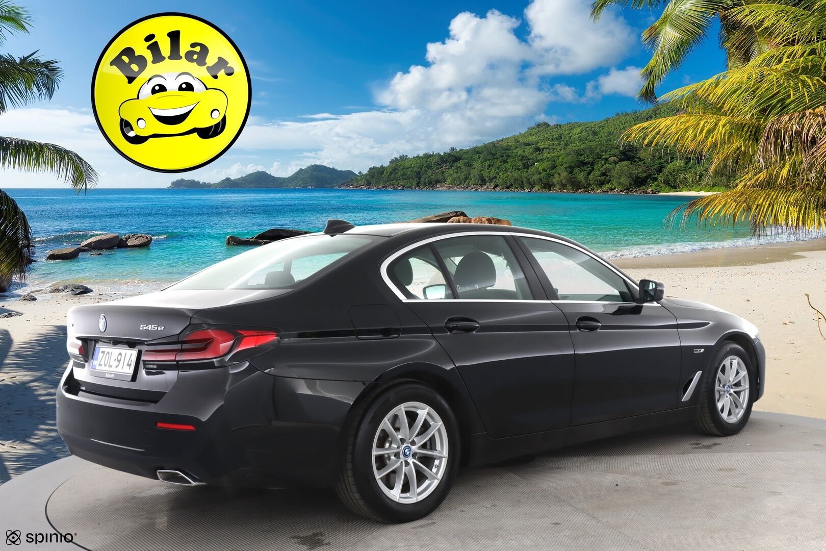 BMW 545 2022 G30 Sedan 545e xDrive A Charged Edition *Kattoluukku / Hifit / Nahkasisusta / P-kamera / Alv! - Vähän ajettu / Suomiauto / Kahdet vanteet / Merkkihuoltohistoria / Alv-vähennyskelpoinen!