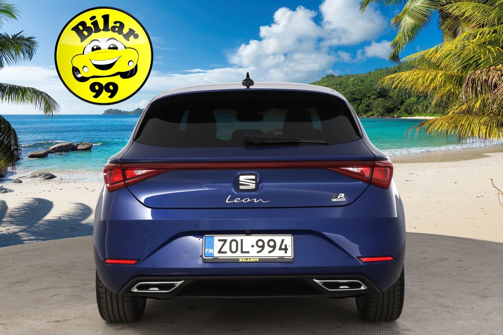 Seat Leon 2021 1,4 PHEV 204 eHybrid FR DSG **ACC / Navigointi / Sporttipenkit / Led-ajovalot / Peruutuskamera** - Juuri huollettu ja katsastettu / Kahdet hyvät renkaat aluvanteilla / Led-ajovalot