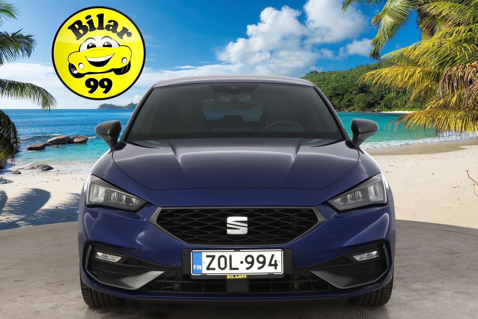 Seat Leon 2021 1,4 PHEV 204 eHybrid FR DSG **ACC / Navigointi / Sporttipenkit / Led-ajovalot / Peruutuskamera** - Juuri huollettu ja katsastettu / Kahdet hyvät renkaat aluvanteilla / Led-ajovalot