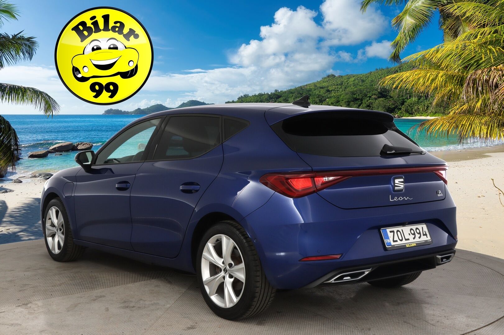 Seat Leon 2021 1,4 PHEV 204 eHybrid FR DSG **ACC / Navigointi / Sporttipenkit / Led-ajovalot / Peruutuskamera** - Juuri huollettu ja katsastettu / Kahdet hyvät renkaat aluvanteilla / Led-ajovalot