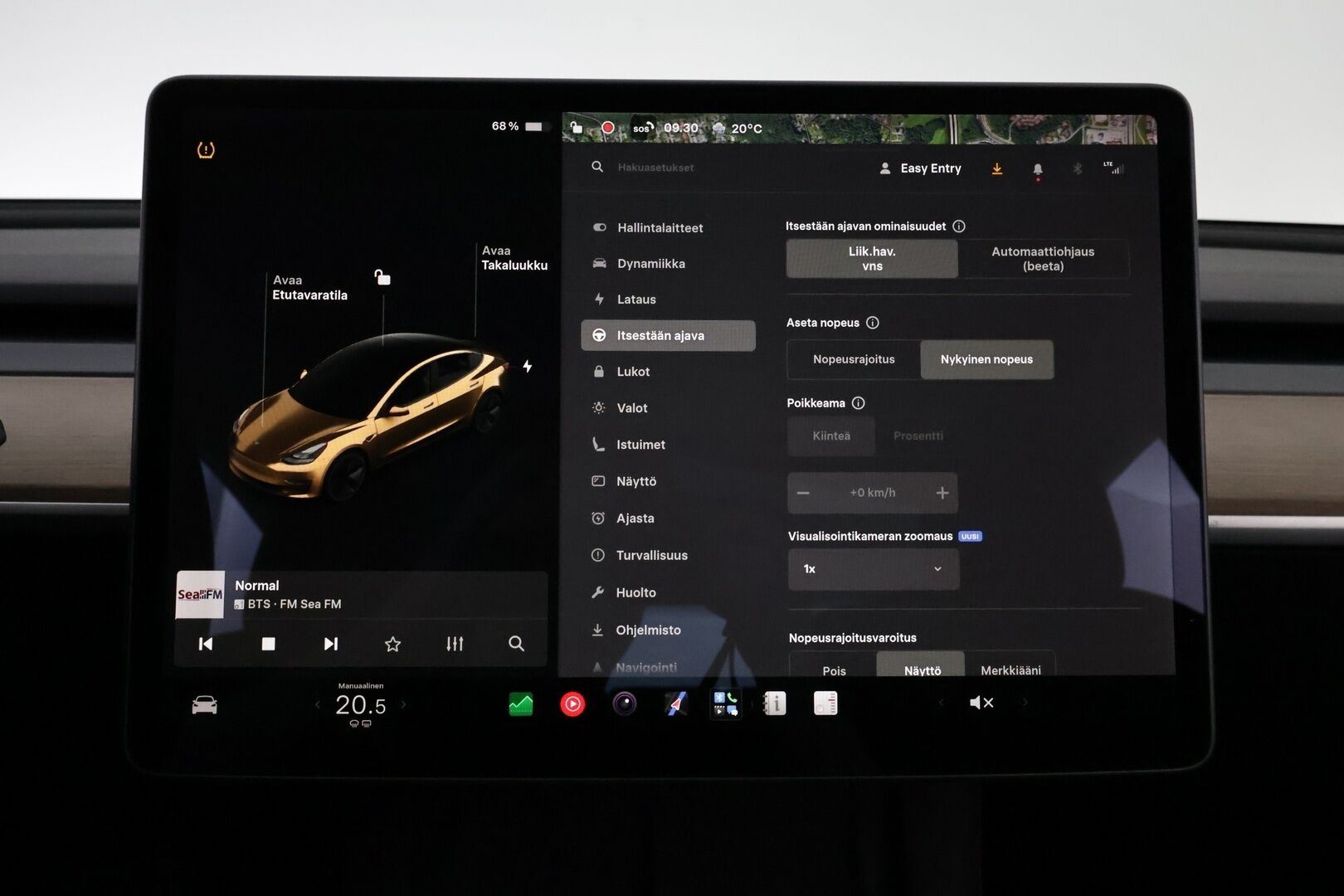 TESLA MODEL 3 2021 Standard Range Plus - Vetokoukku | ACC | Premium Audio | Muistipenkki | Matrix LED | Peruutuskamera | Nahkasisusta | Lasikatto | SOH 93% | 2x Renkaat!