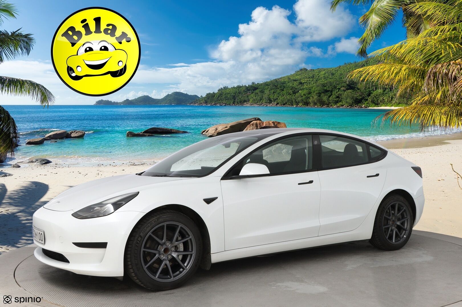 TESLA MODEL 3 2021 Standard Range Plus - Vetokoukku | ACC | Premium Audio | Muistipenkki | Matrix LED | Peruutuskamera | Nahkasisusta | Lasikatto | SOH 93% | 2x Renkaat!