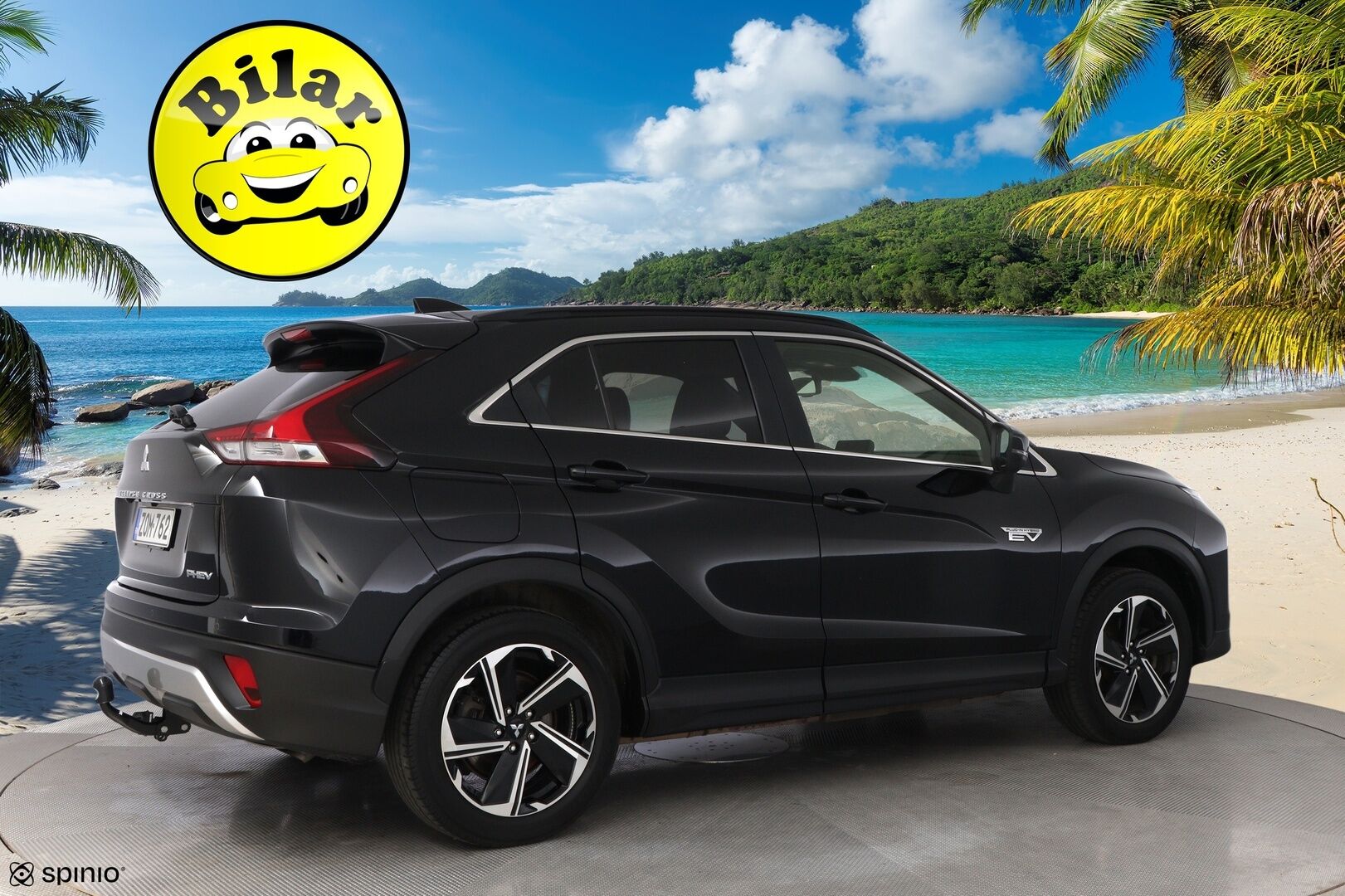 Mitsubishi ECLIPSE CROSS 2022 2.4 PHEV Instyle 4WD - 1OM Suomiauto | Vetokoukku | Peruutuskamera | Puolinahkasisusta | Vakkari | Keyless | LKA | 2x Renkaat Alkuperäisvantein!